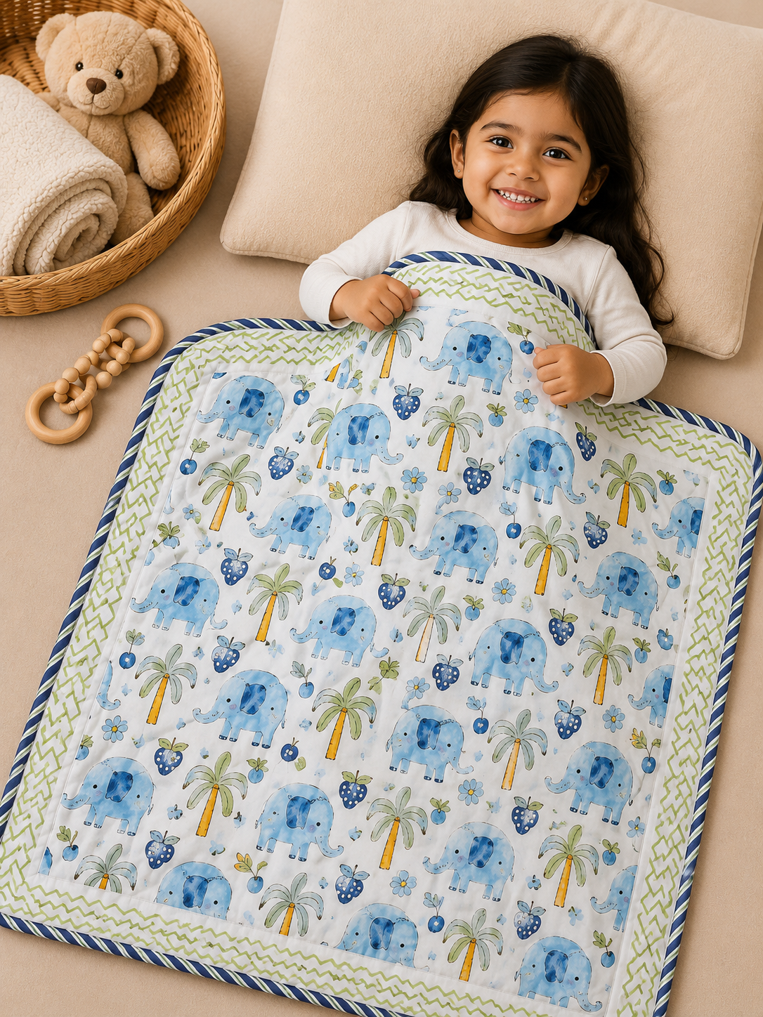 BABY COTTON DOHAR – LITTLE JUNGLE DREAMS