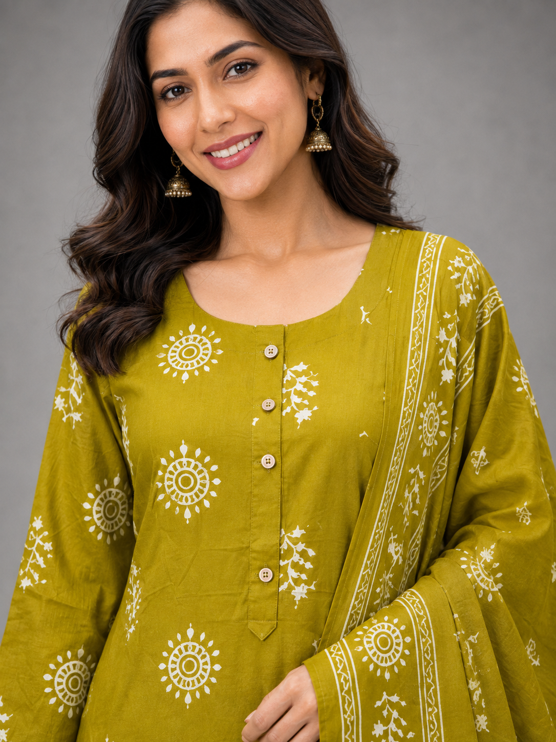 SALWAR SET (MUSTARD)