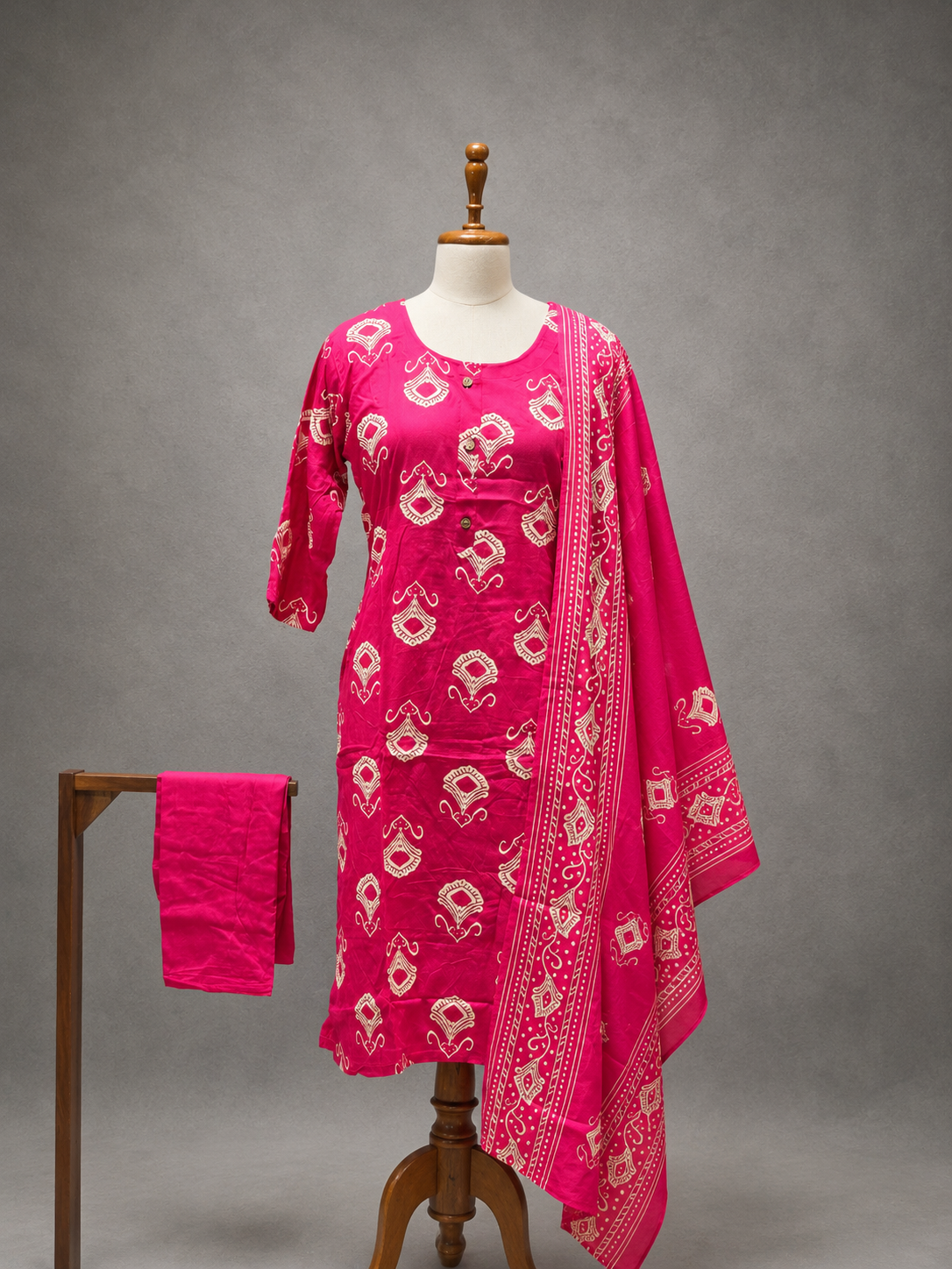 SALWAR SET (DEEP PINK)