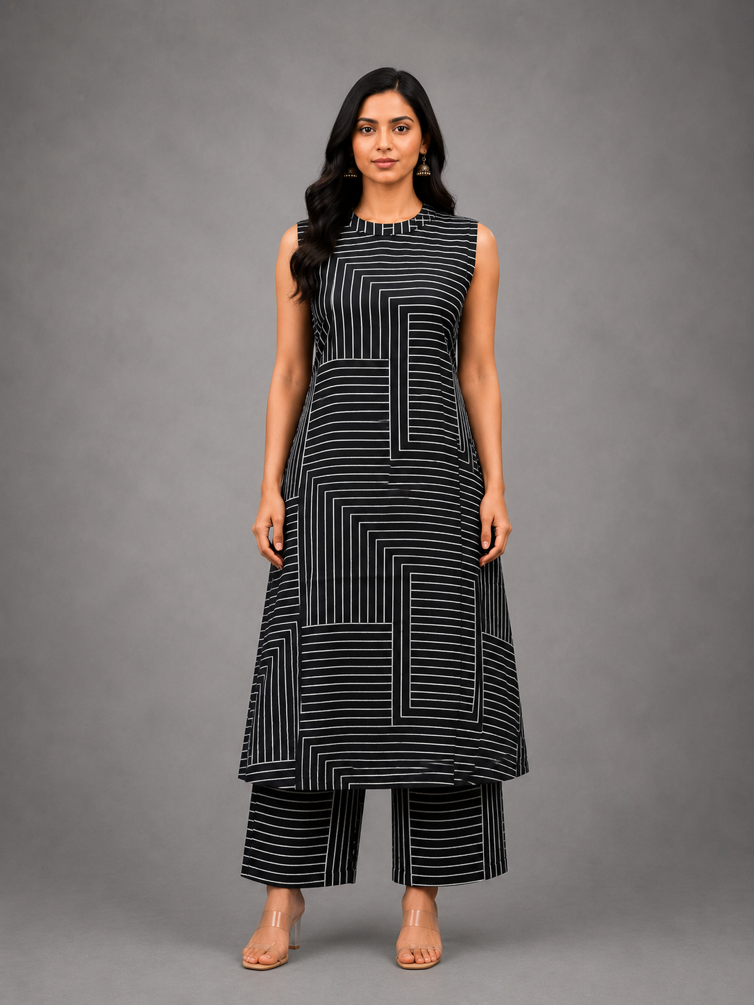 CASUAL WEAR CO-ORD SETS(BLACK)