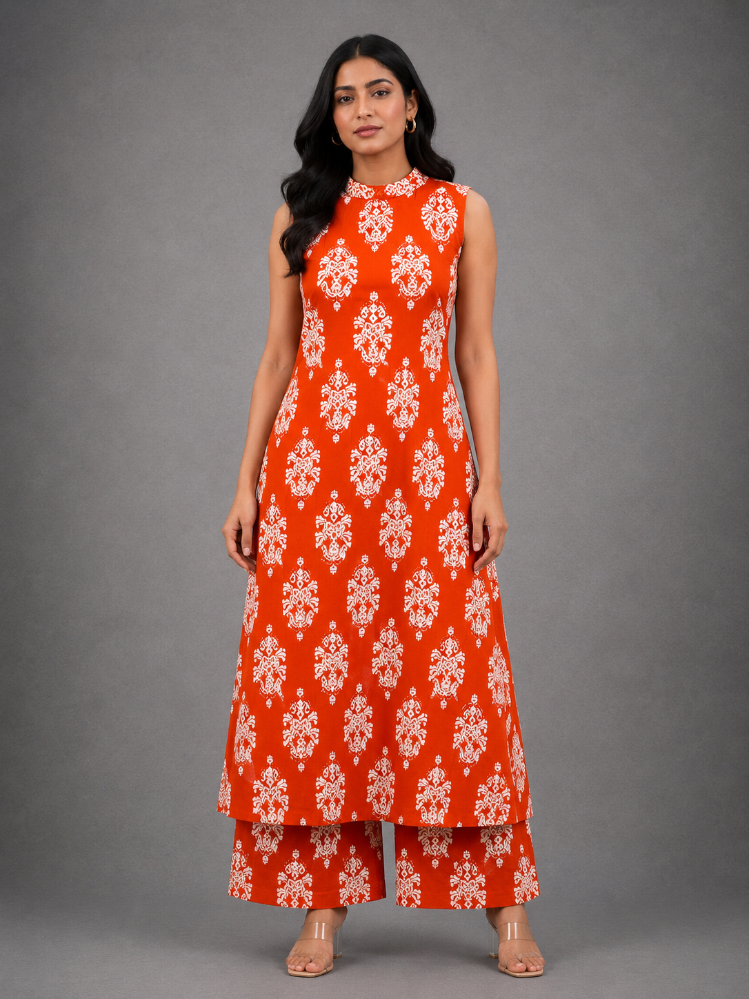 CASUAL WEA CO-ORD SET (ORANGE)