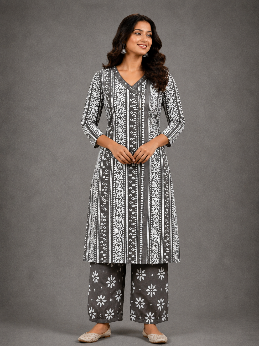 SALWAR SETS (CHARCOAL GREY)
