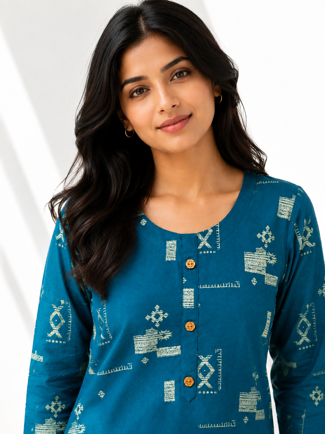 KURTHI SET BLUE