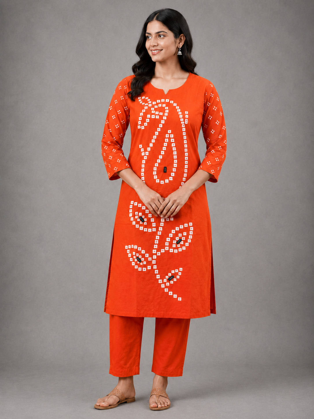 ORANGE SALWAR SET