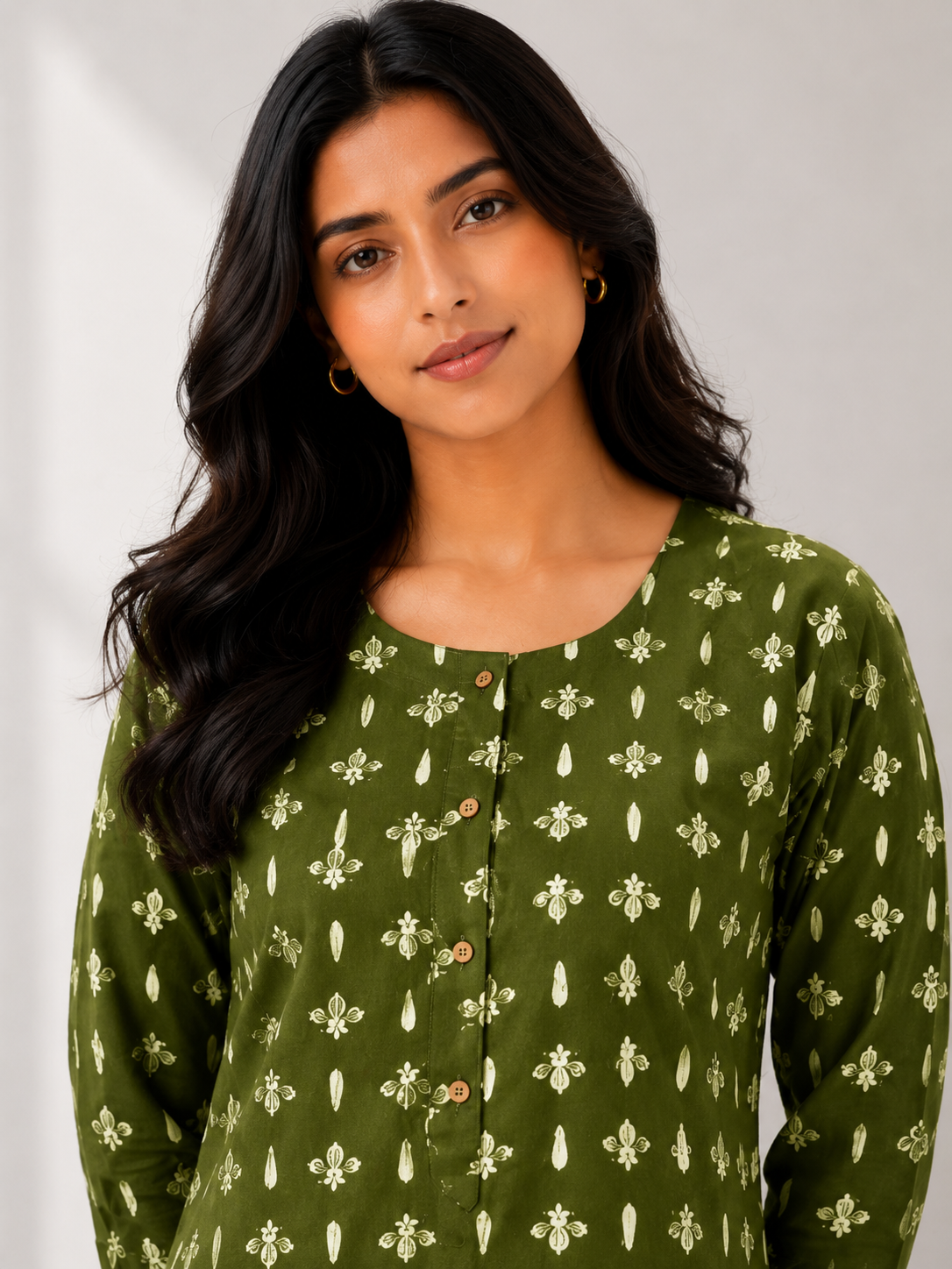 KURTHI SET- GREEN