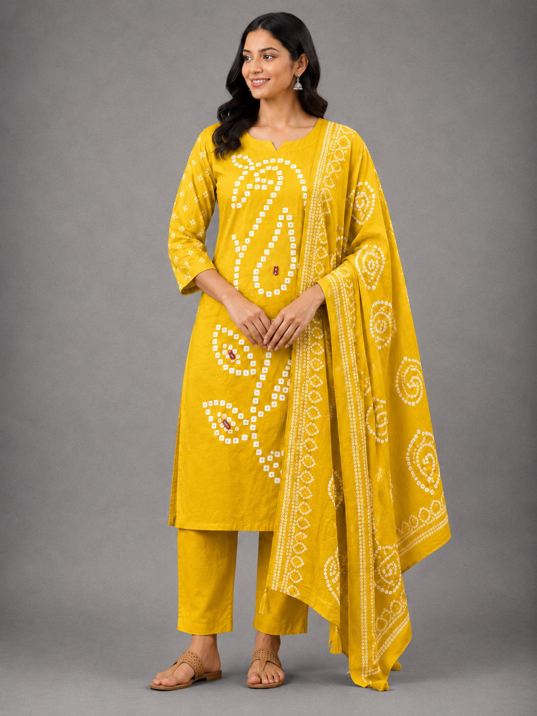 MUSTARD YELLOW SALWAR SET