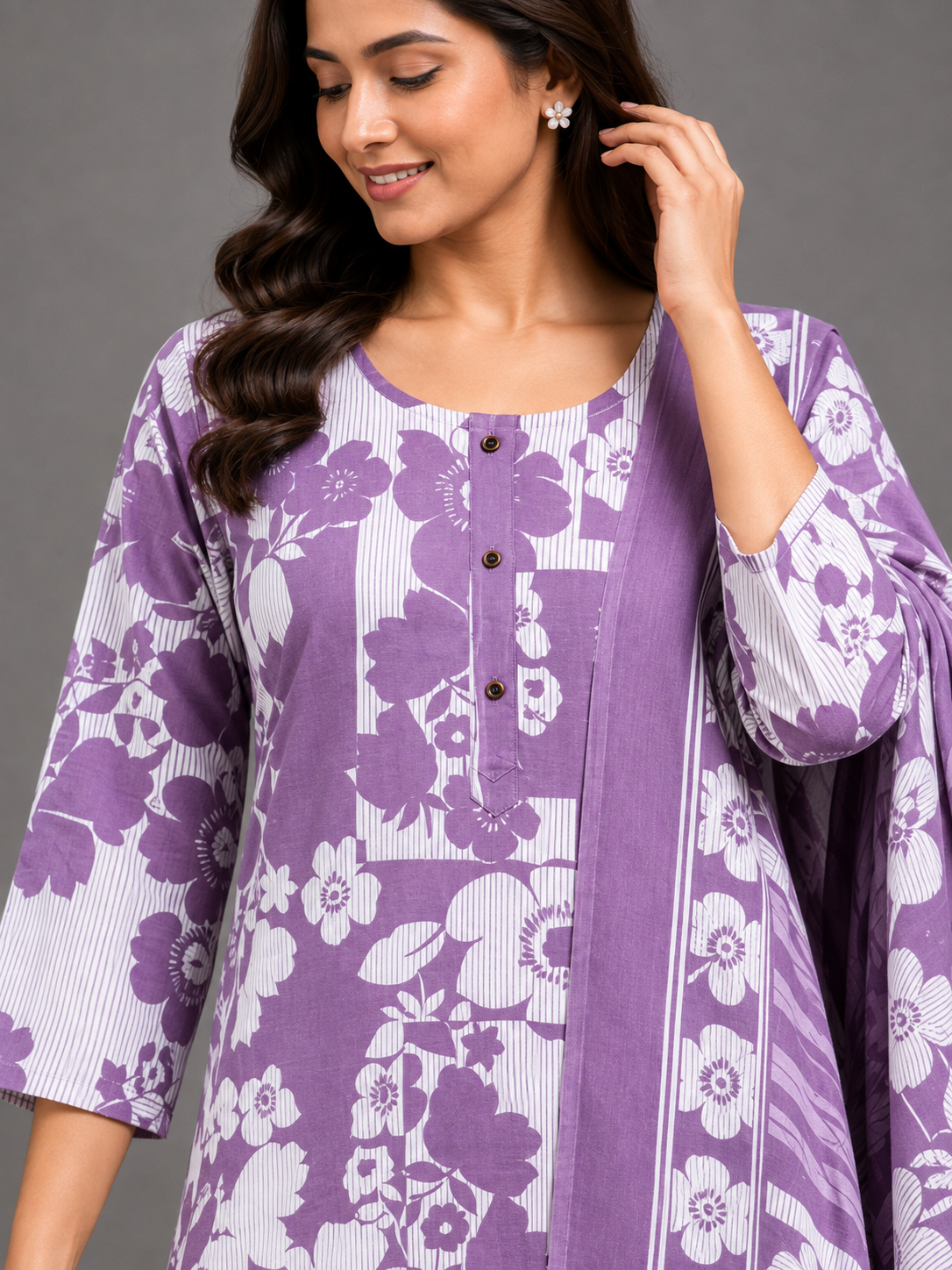 SALWAR SET - PURPLE