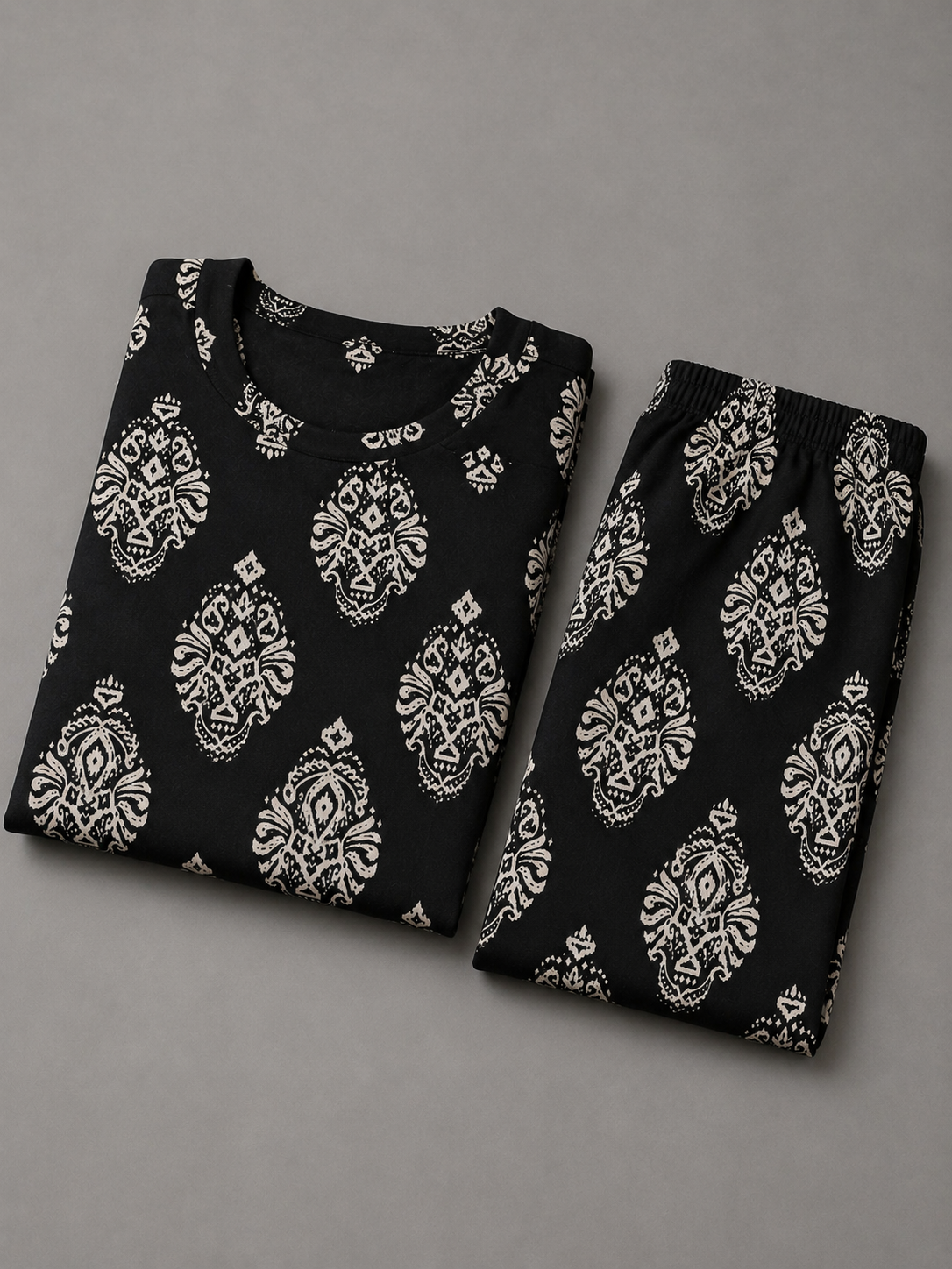 CASUAL WAER CO-ORD SETS (BLACK)