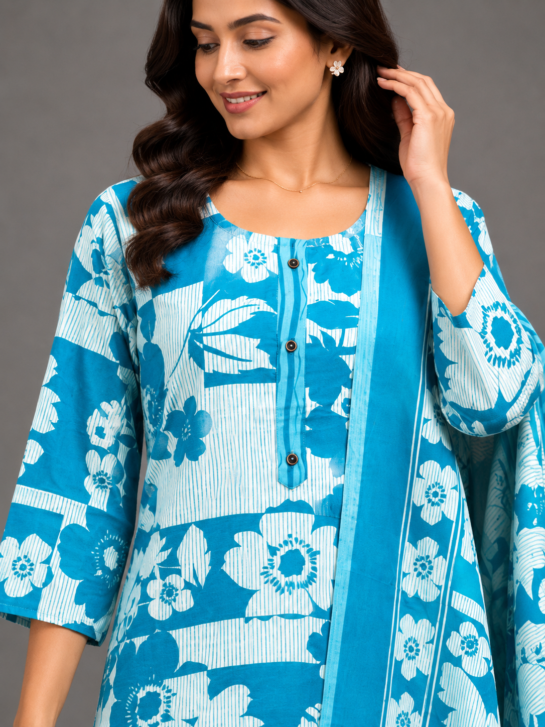 SALWAR SET - BLUE