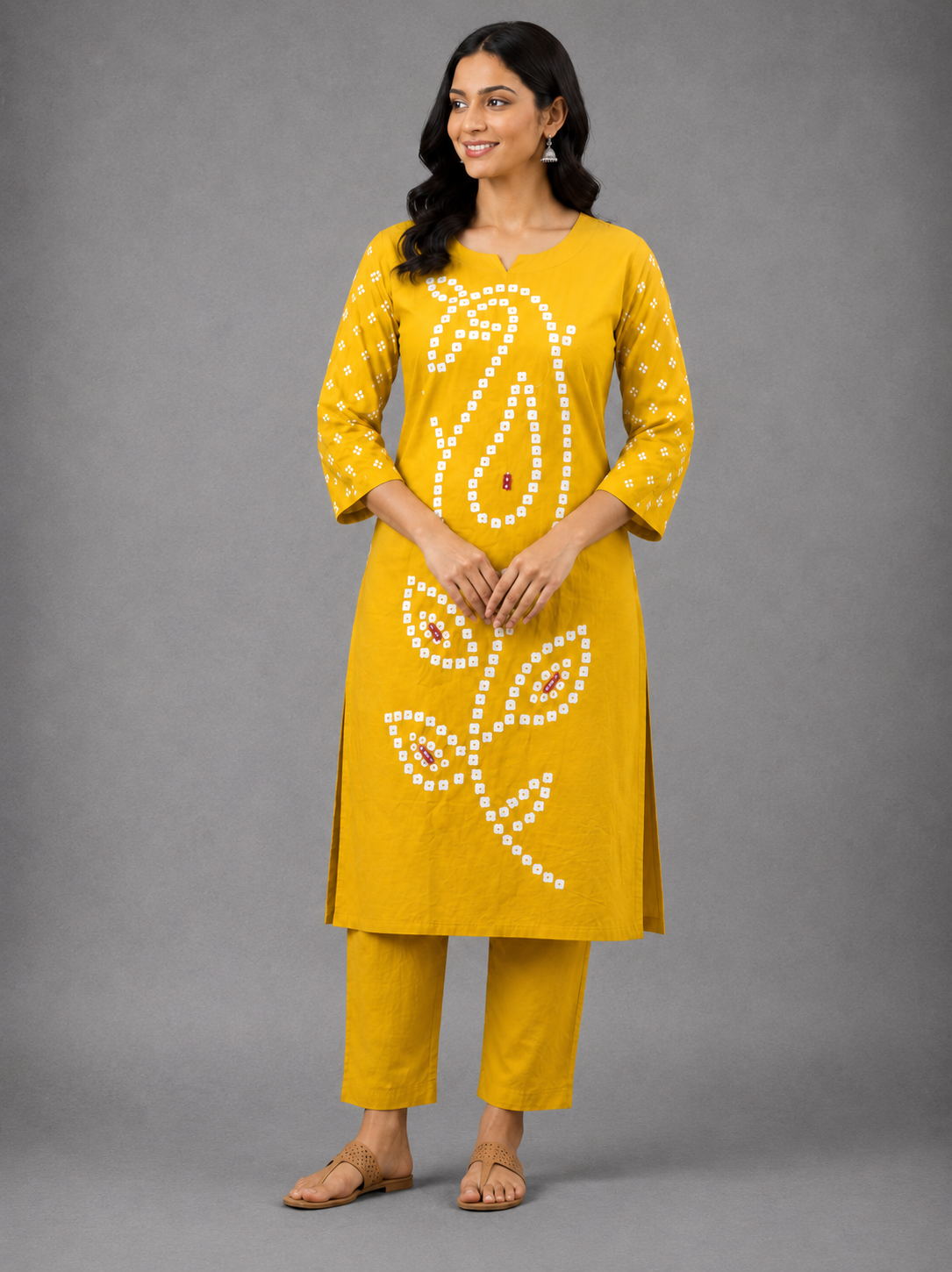 MUSTARD YELLOW SALWAR SET