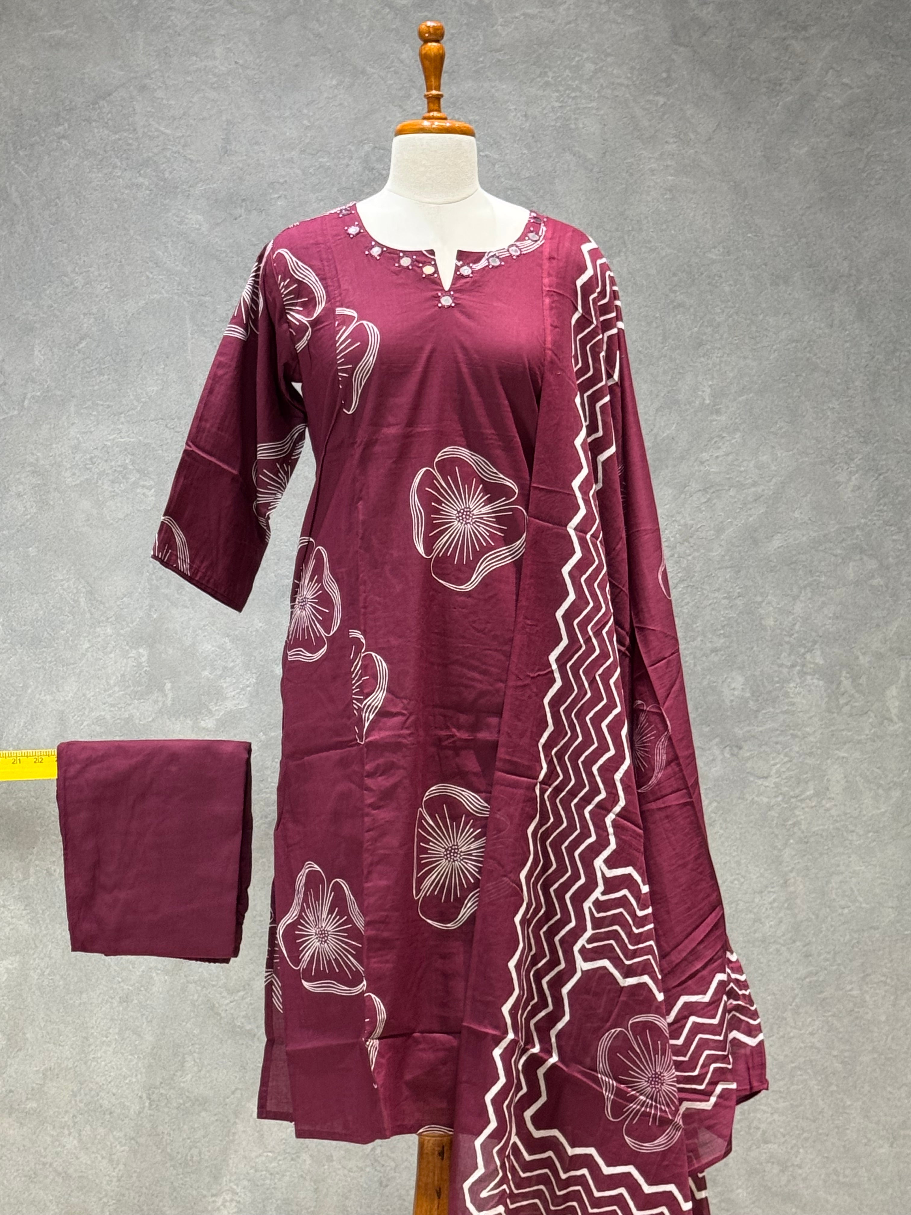 COTTON SALWAR SETS 3.6
