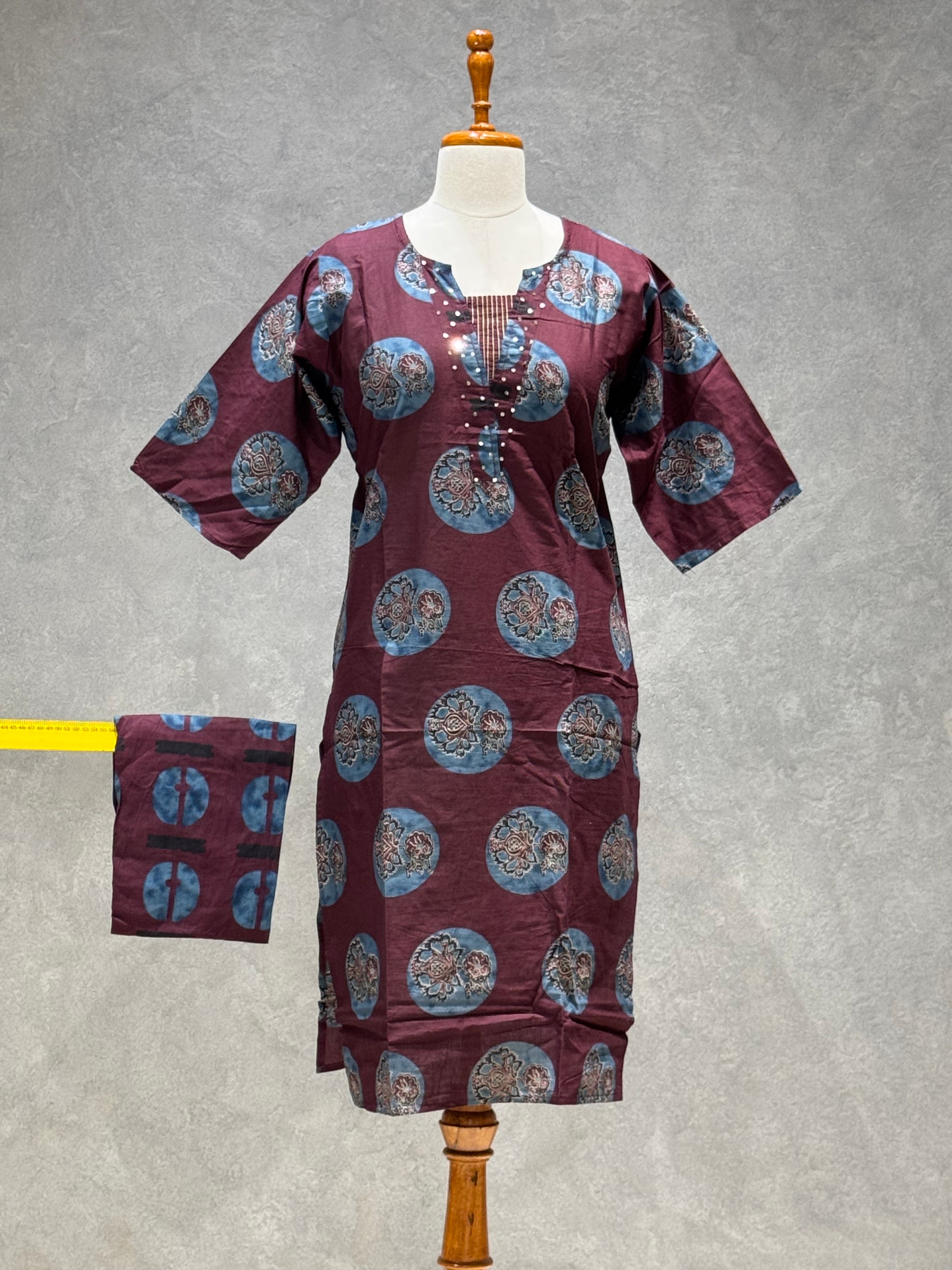 ECONOMY COTTON KURTHI SETS 0.7