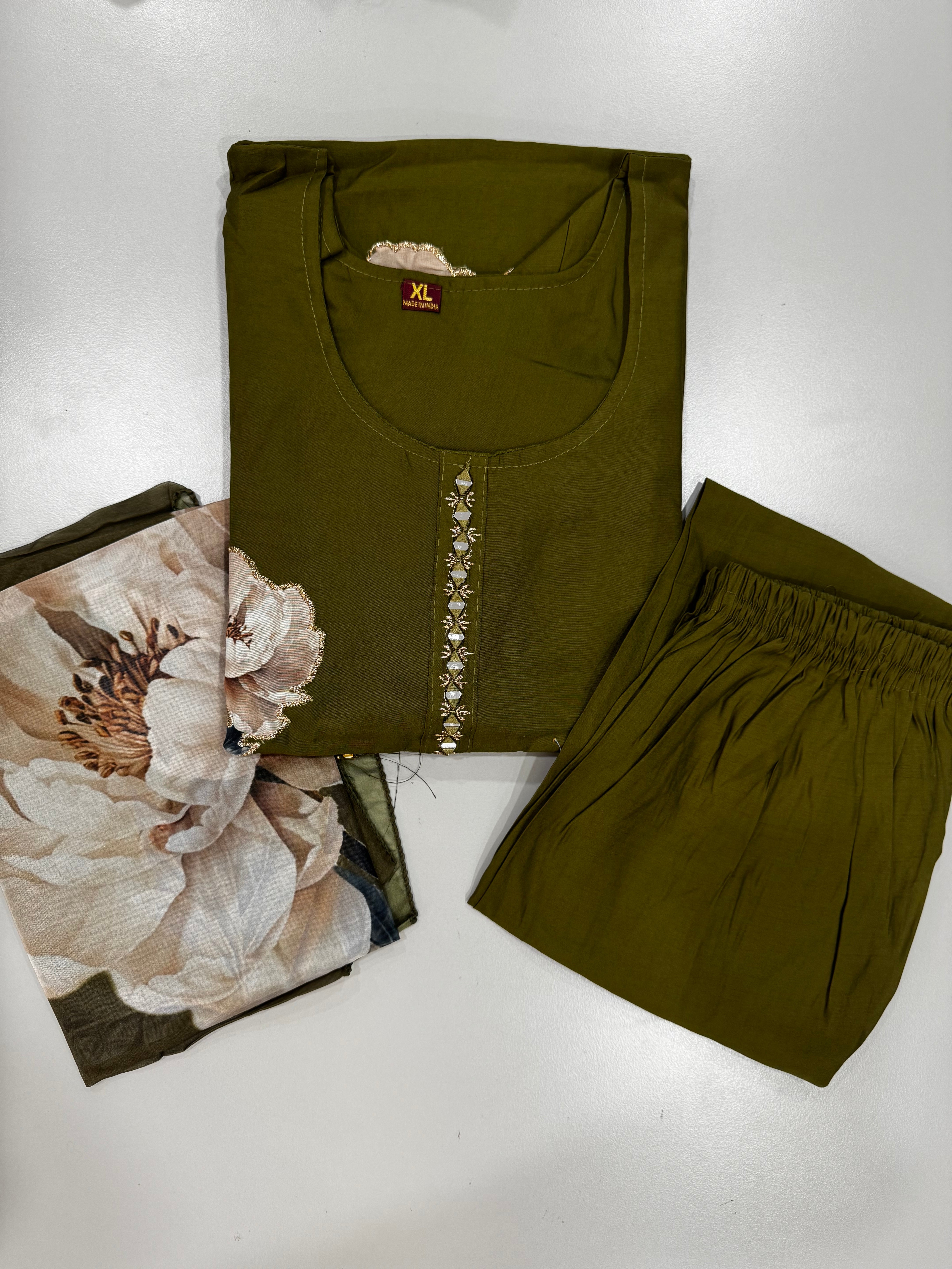 SALWAR SETS GREEN
