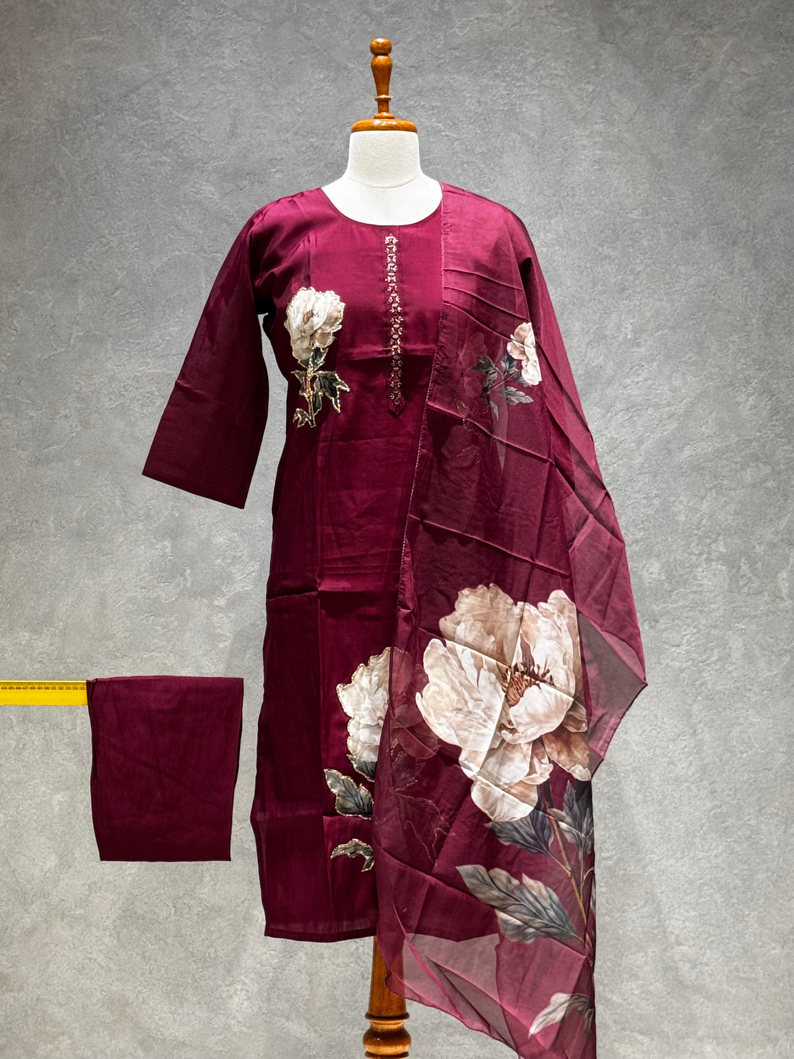 SALWAR SETS MAROON