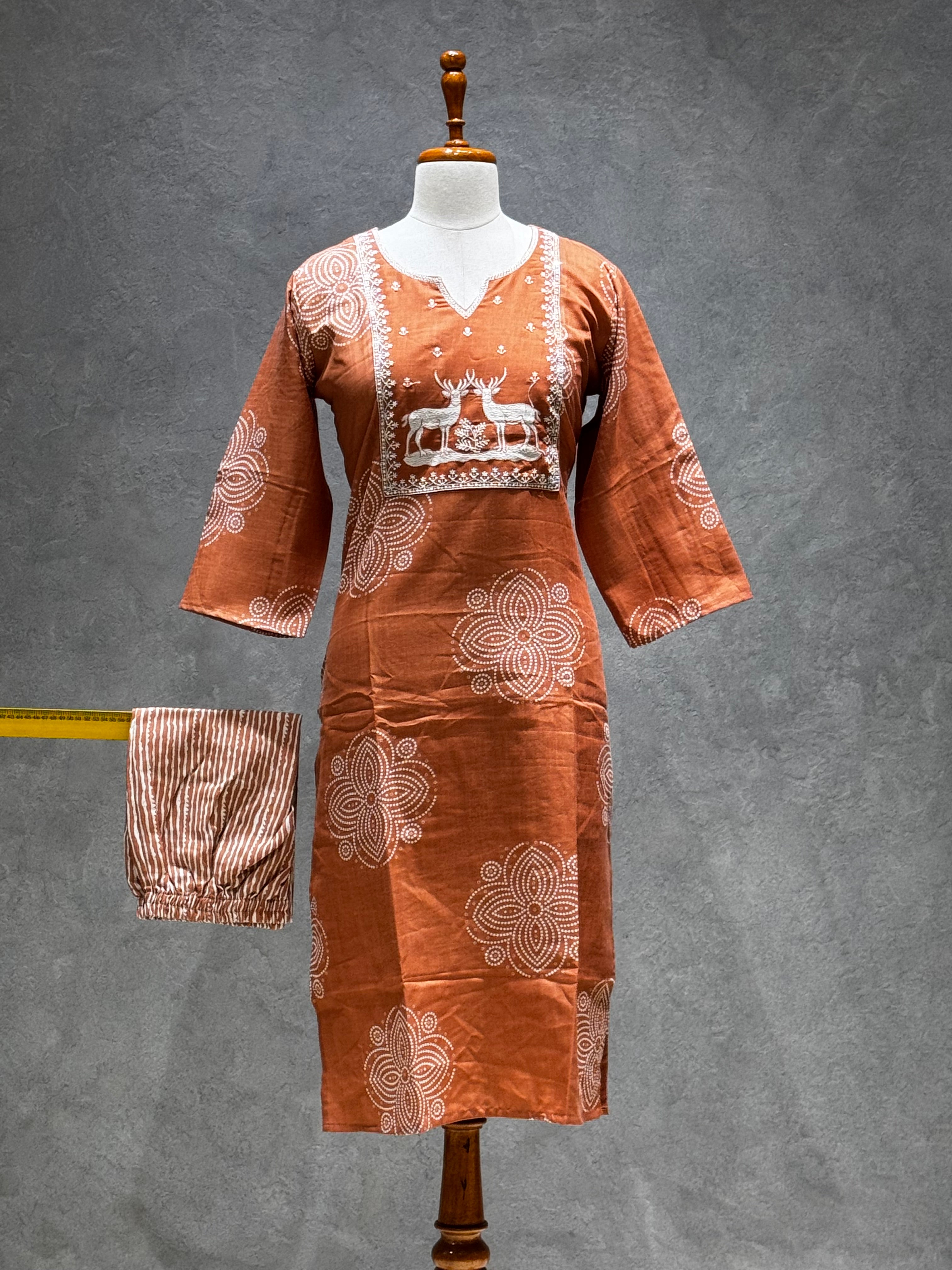 SALWAR SET PEACH 0.2