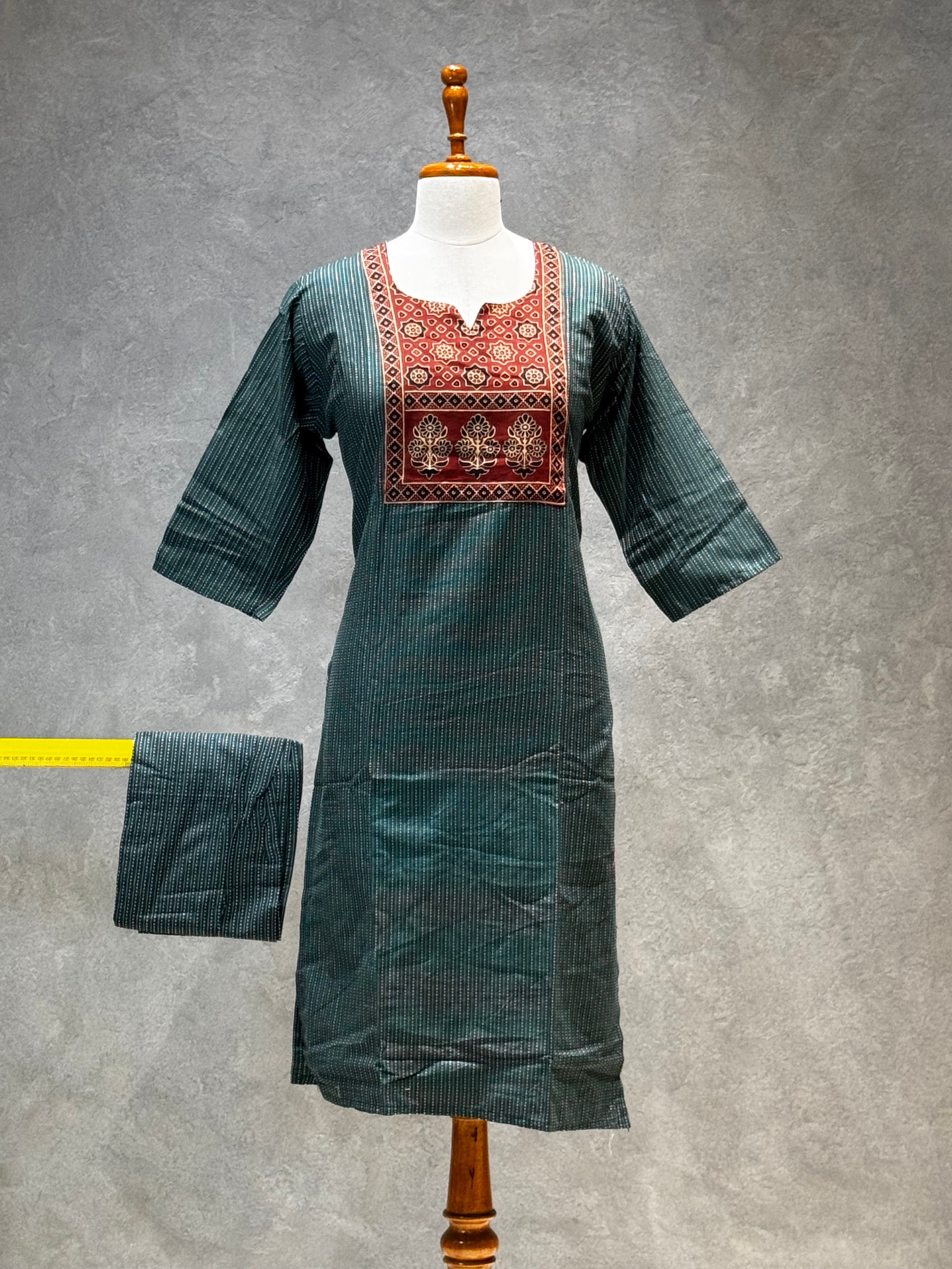 KURTHI SETS - 4.10 GREEN