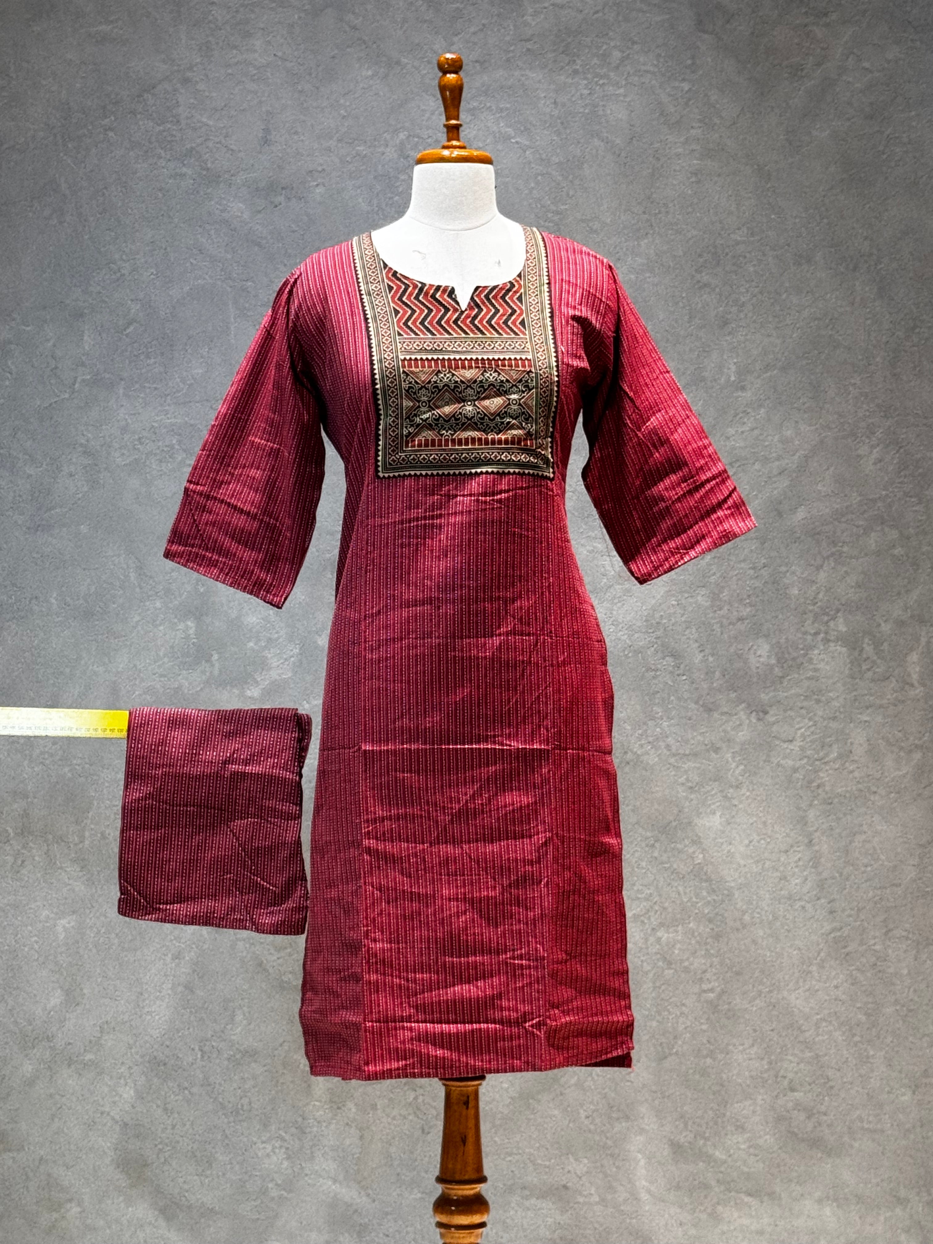 KURTHI SETS - 4.11 RED