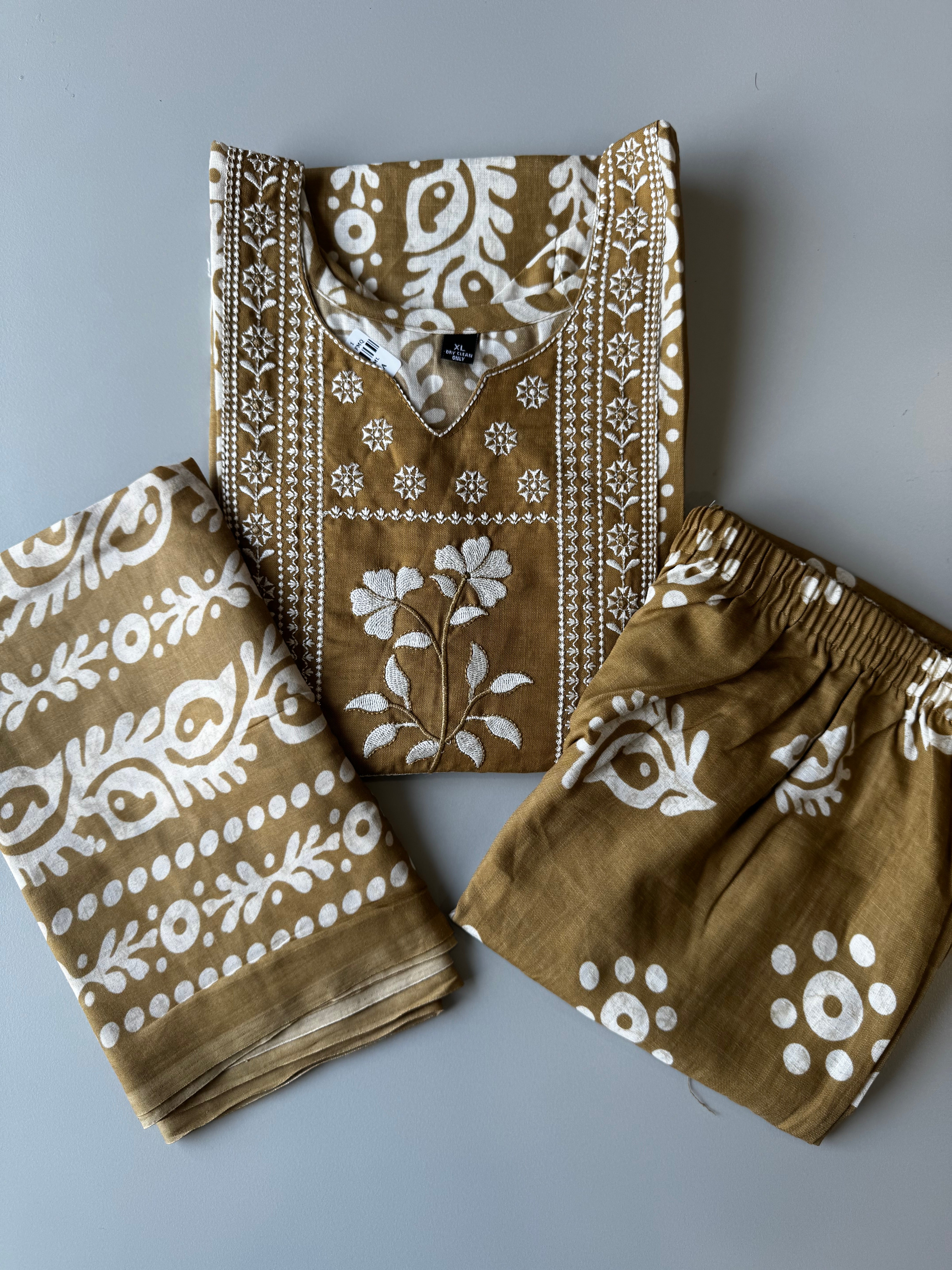 SALWAR SET - MUSTARD