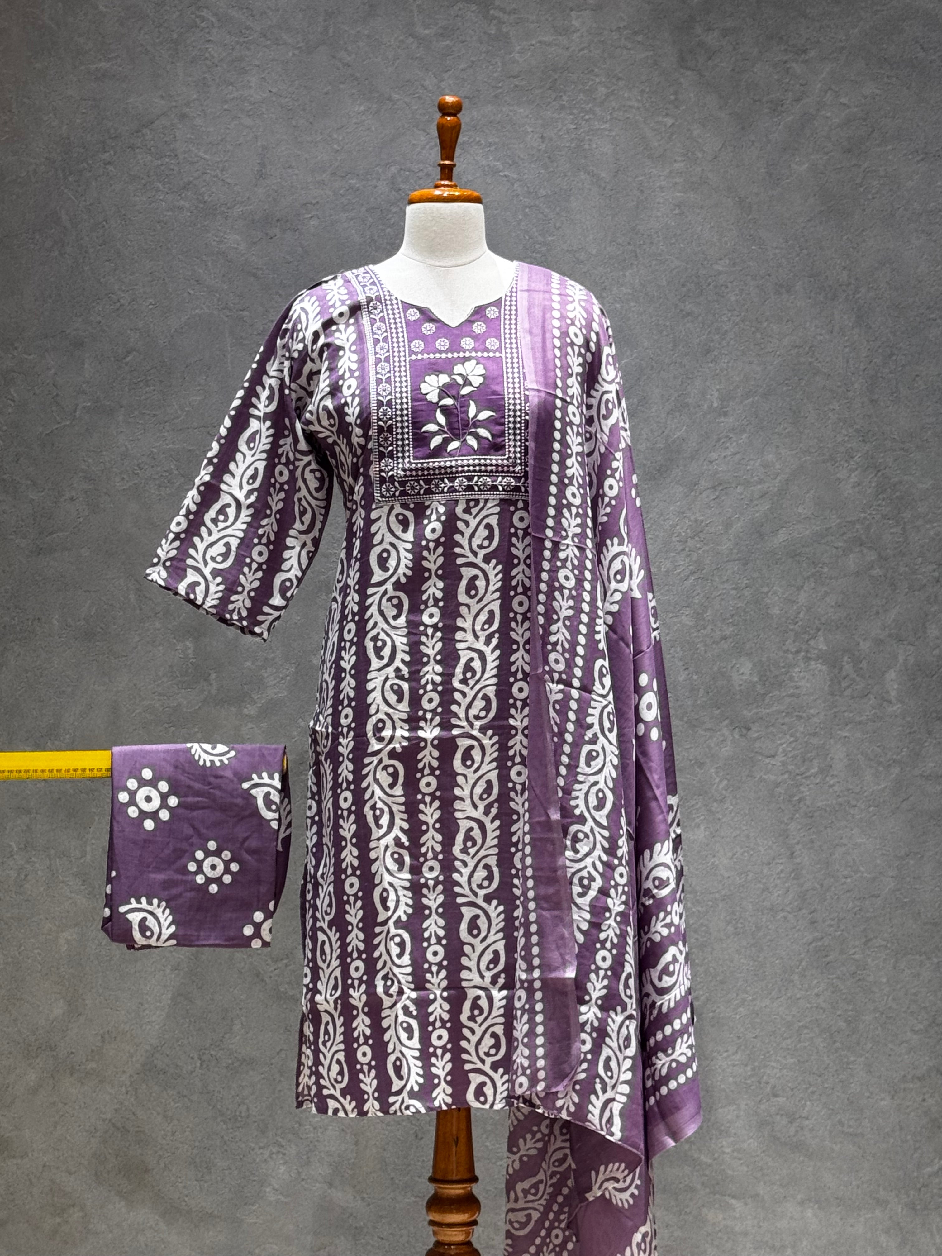 SALWAR SET - PURPLE