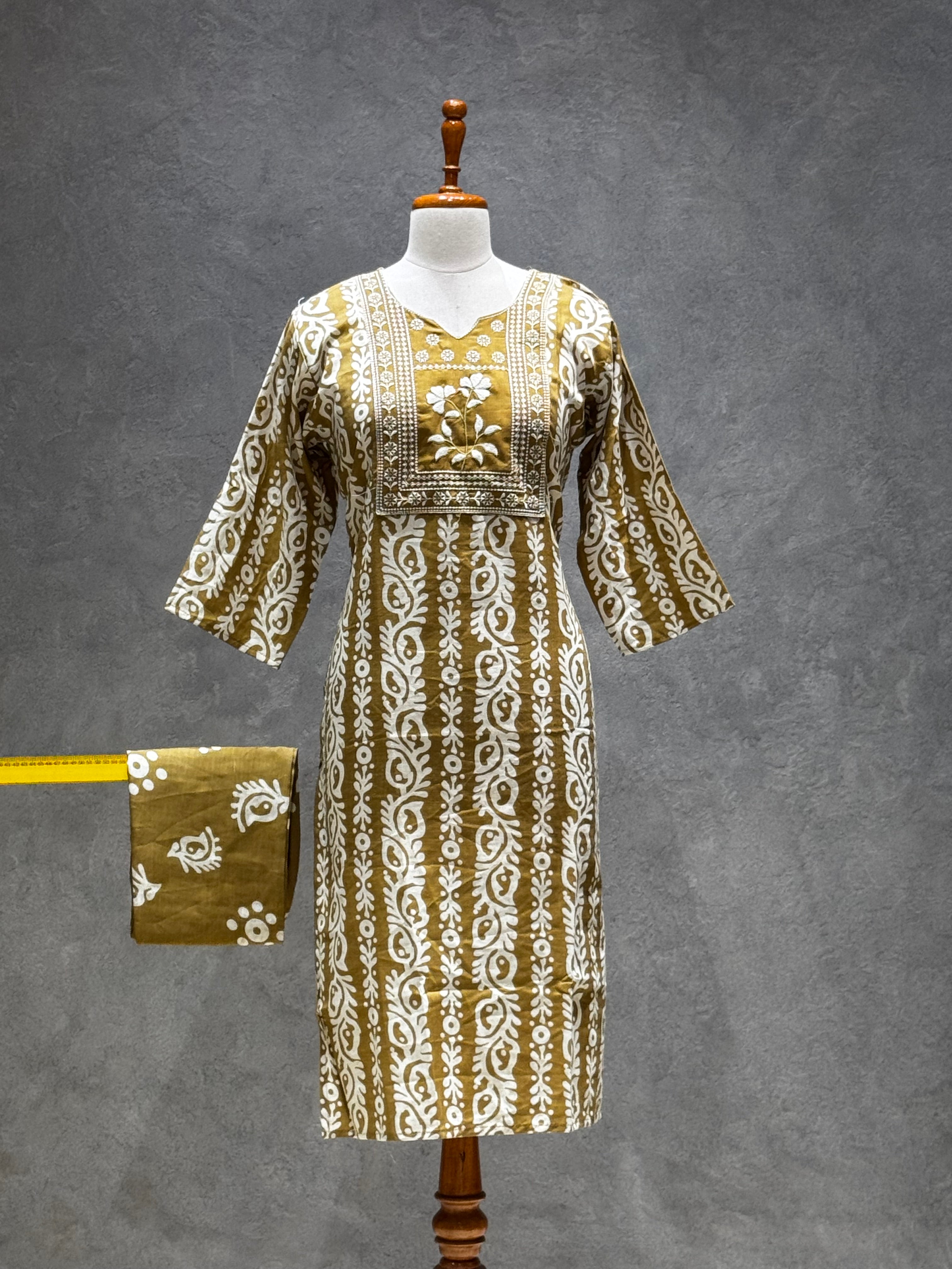 SALWAR SET - MUSTARD