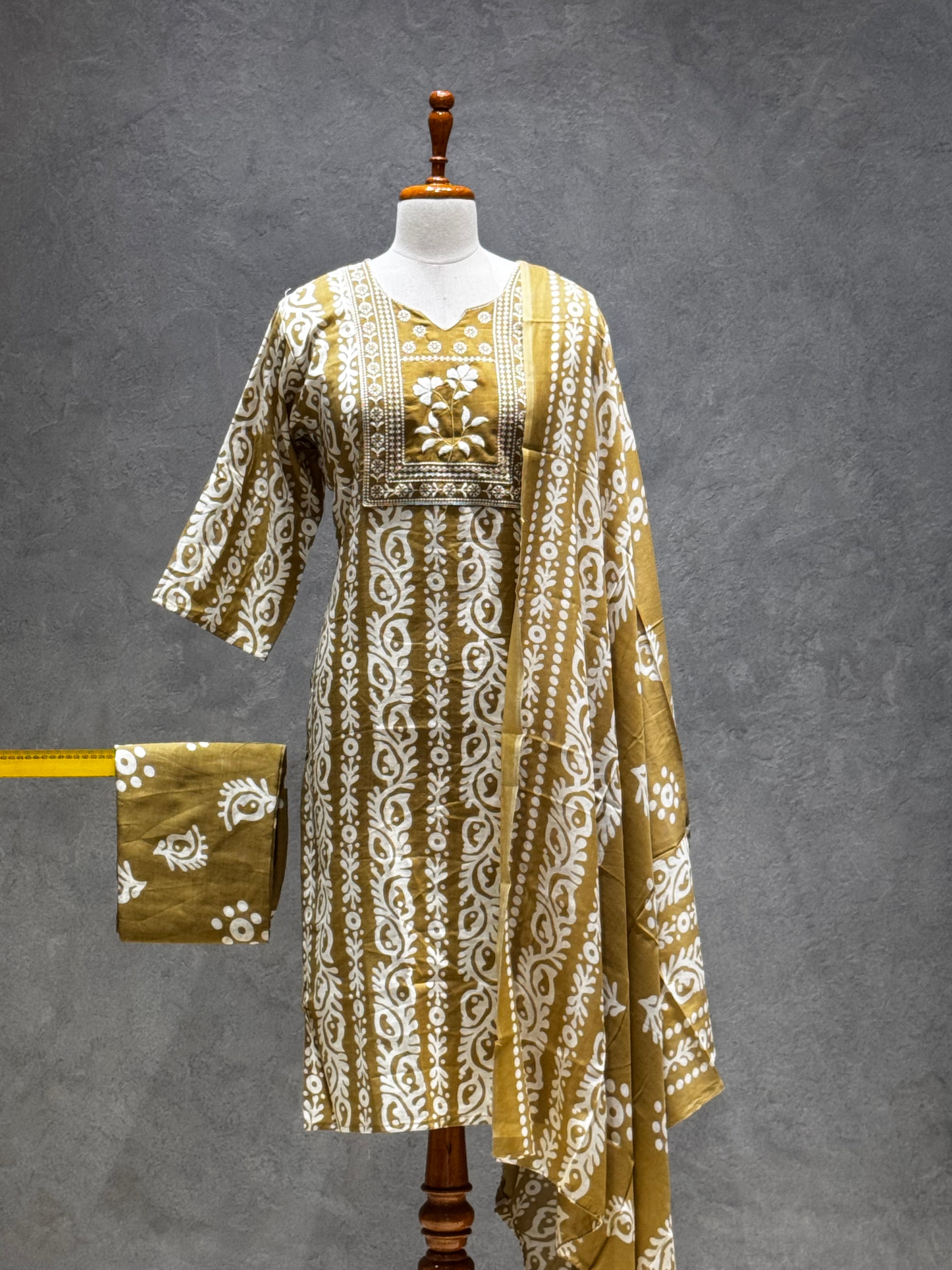 SALWAR SET - MUSTARD