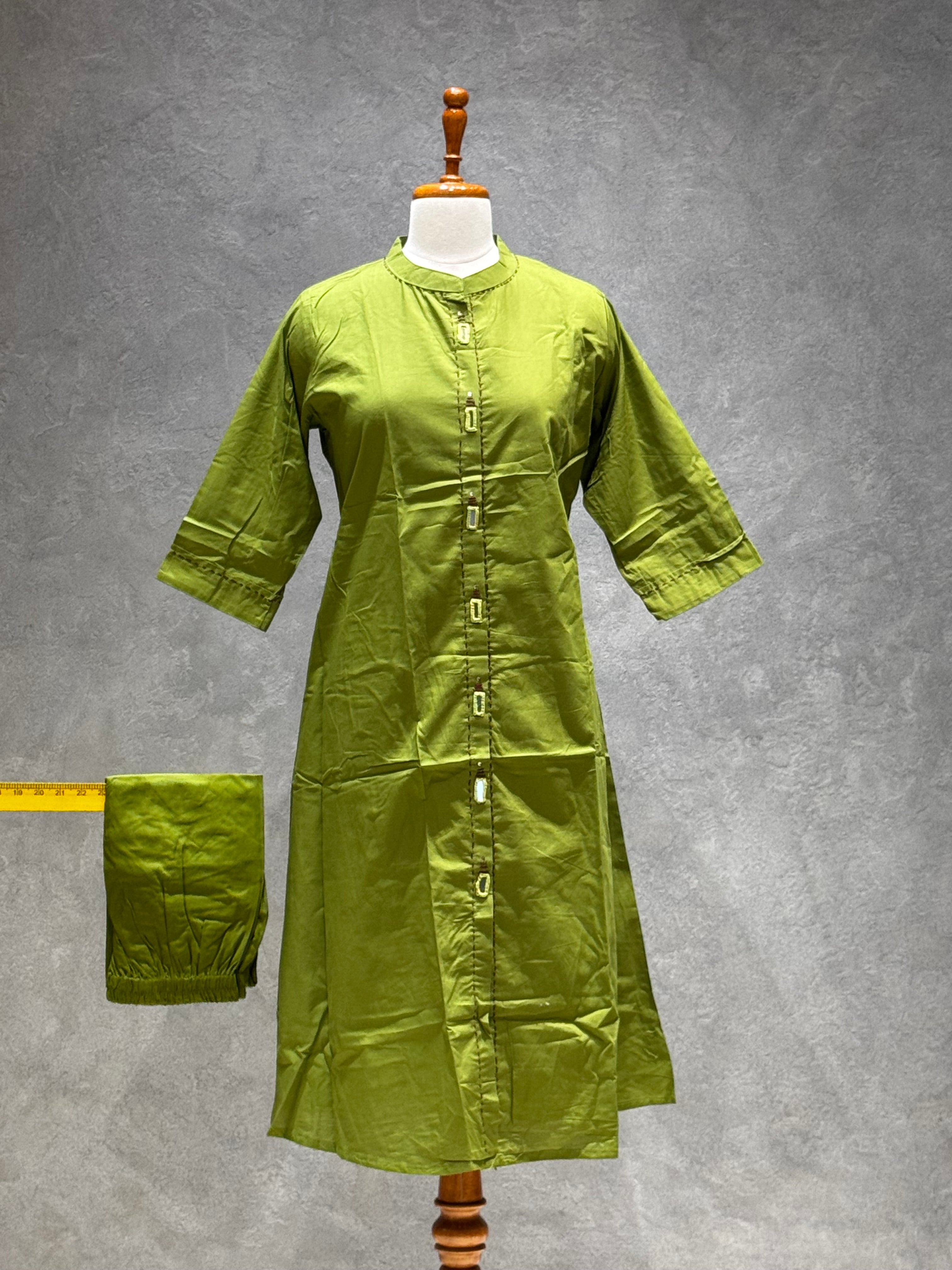 KURTHI SET - GREEN