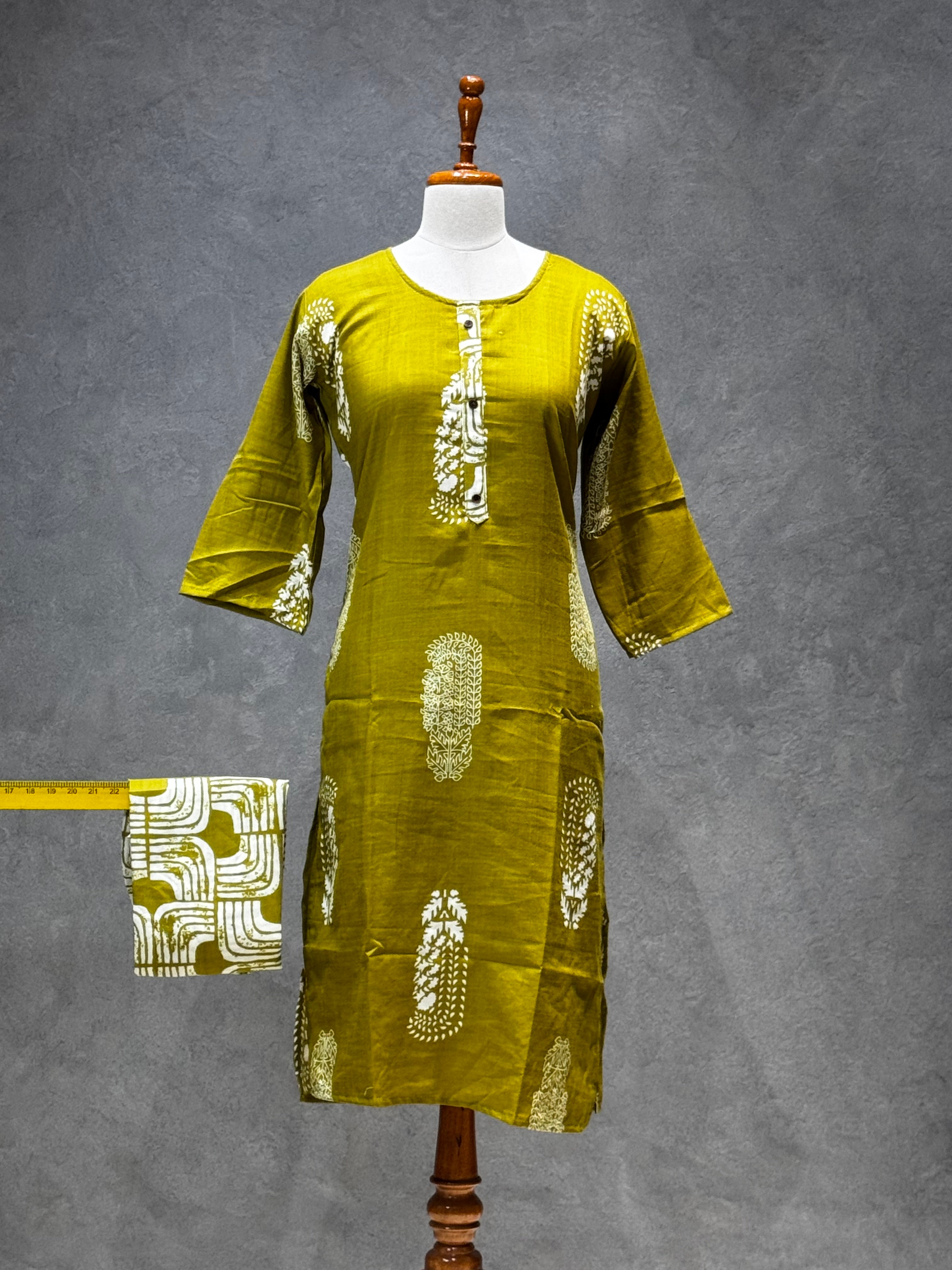 SALWAR SET - MUSTARD COLOUR