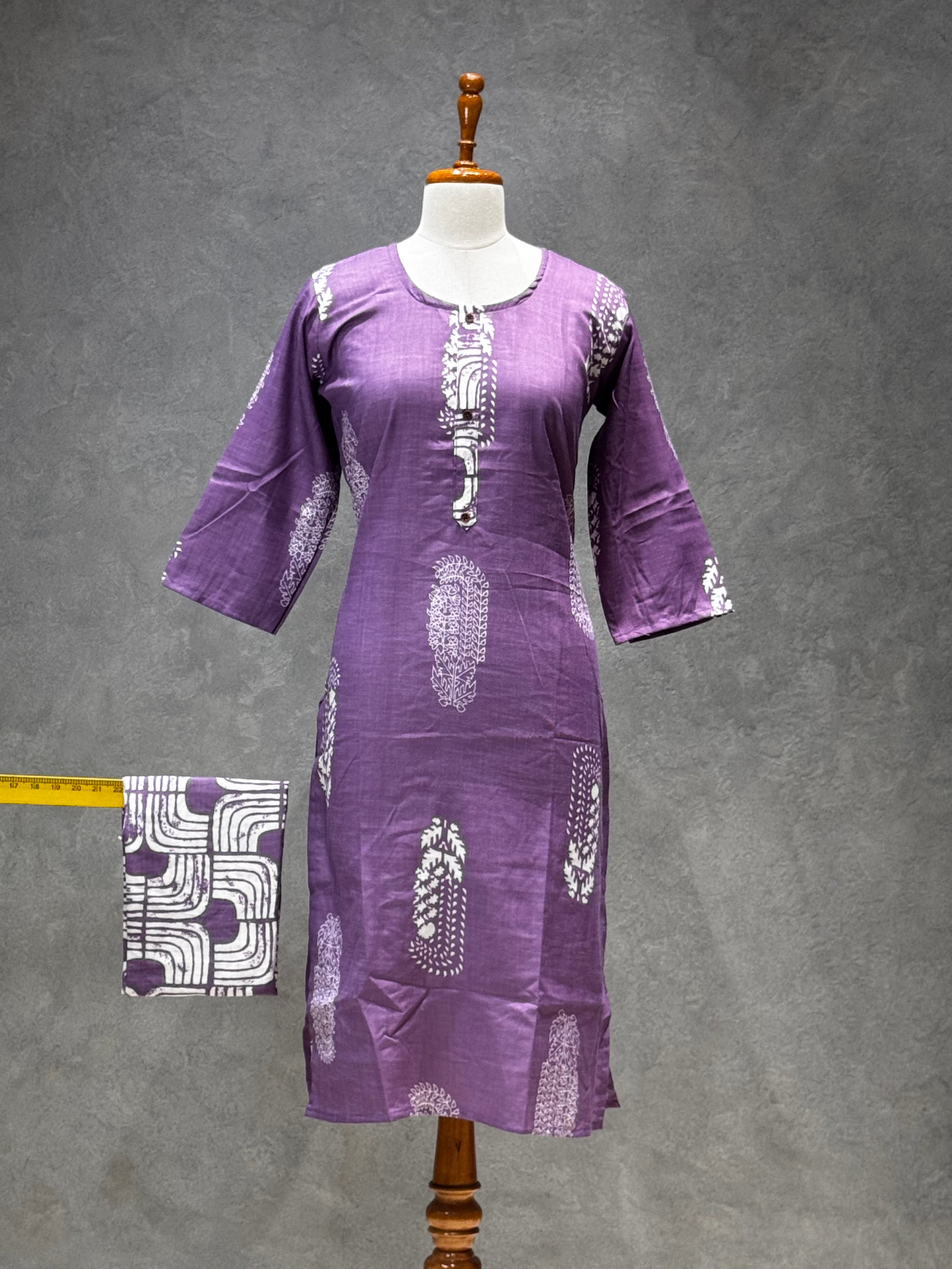 SALWAR SET - PURPLE COLOUR