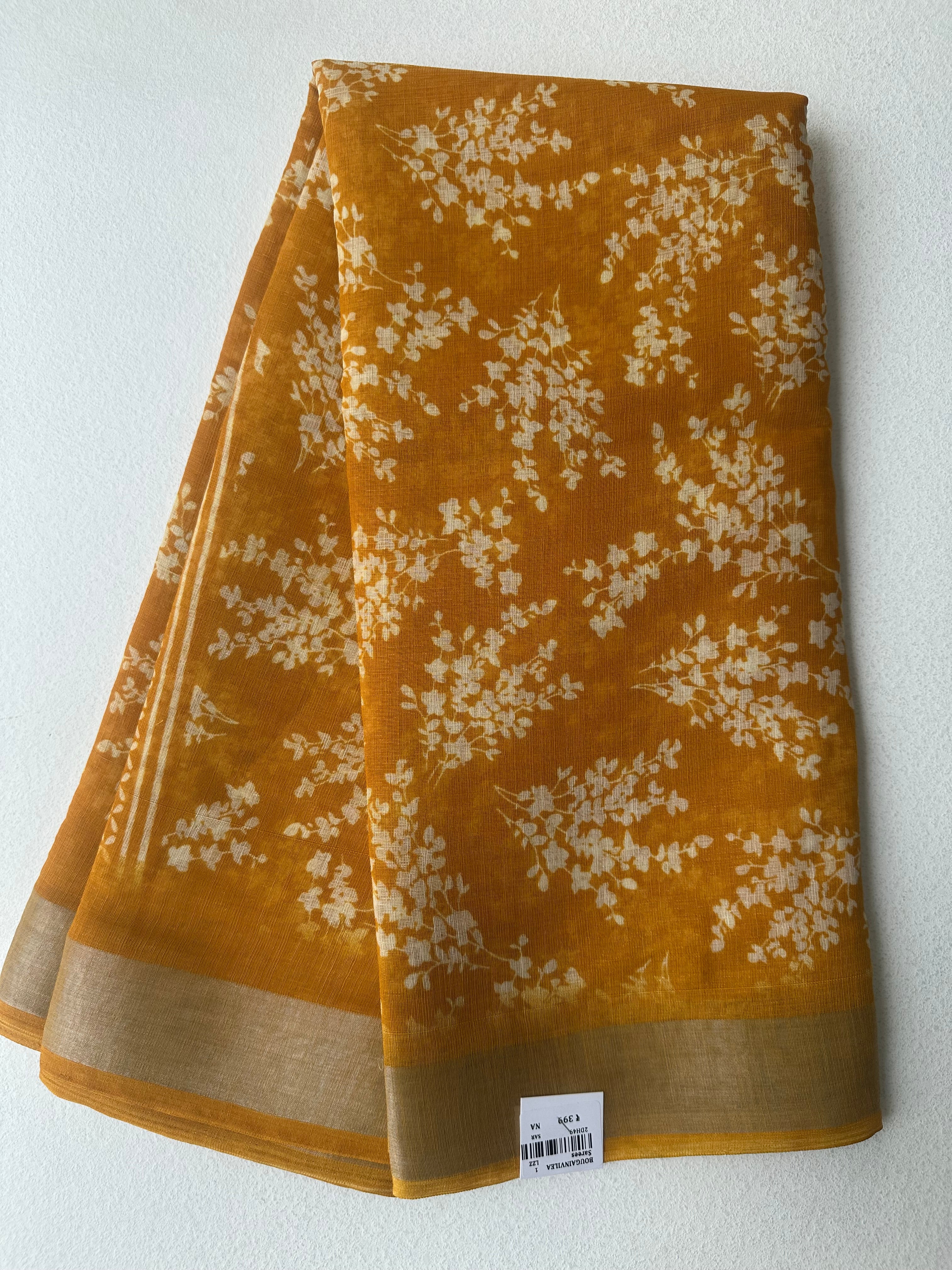 SEMI LINEN SAREE - 6224