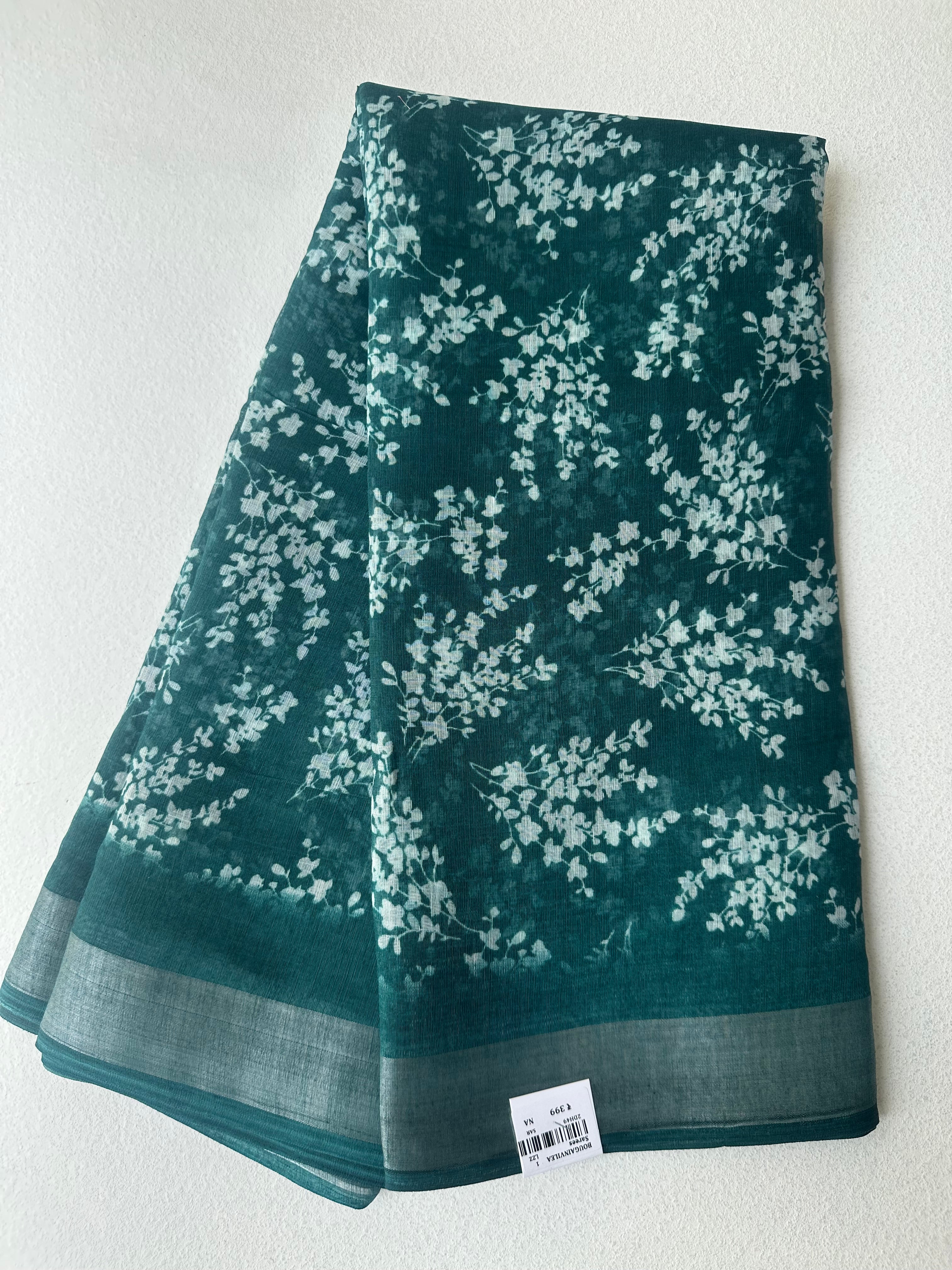 SEMI LINEN SAREE - 6224