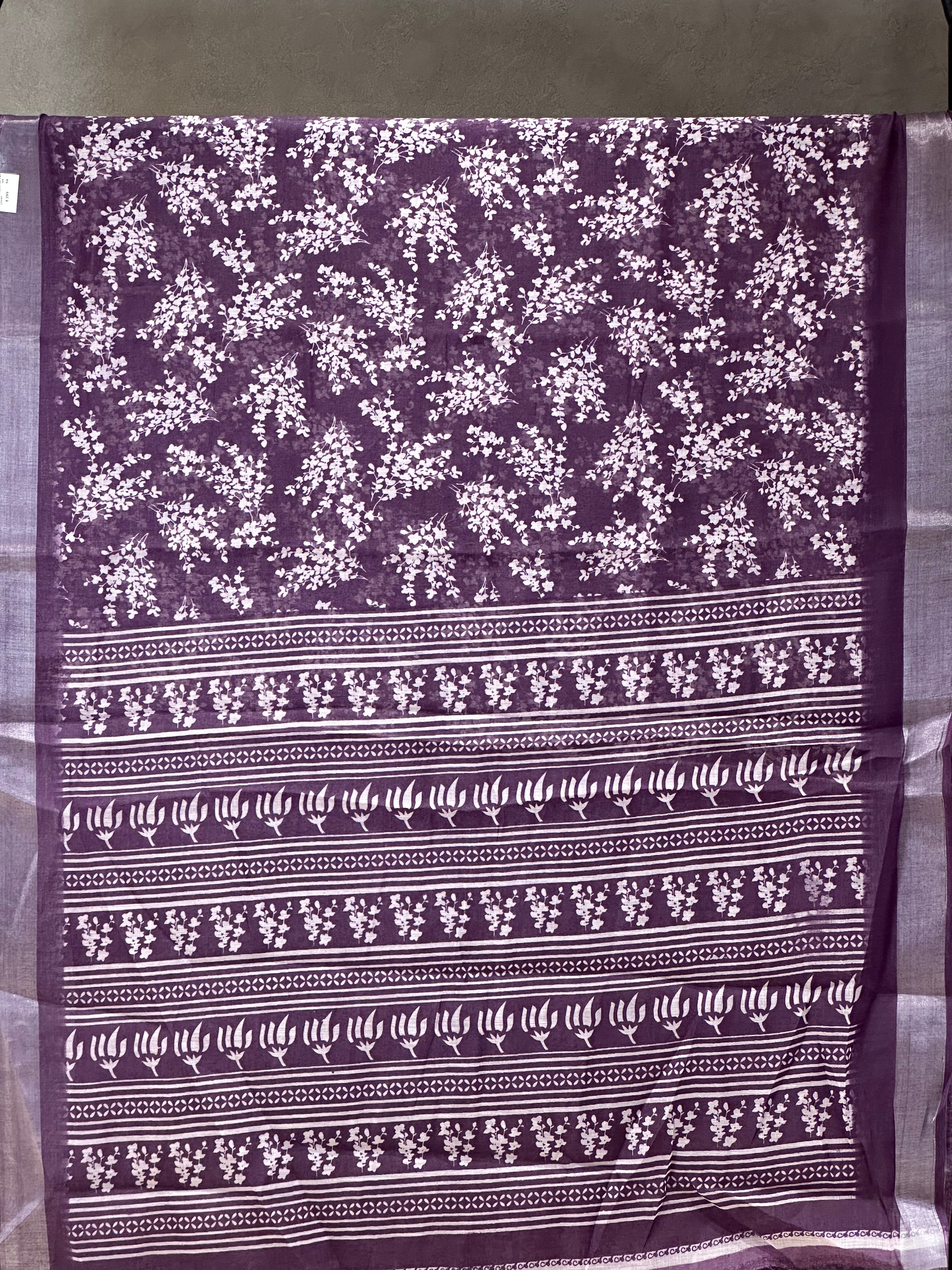 SEMI LINEN SAREE - 6224