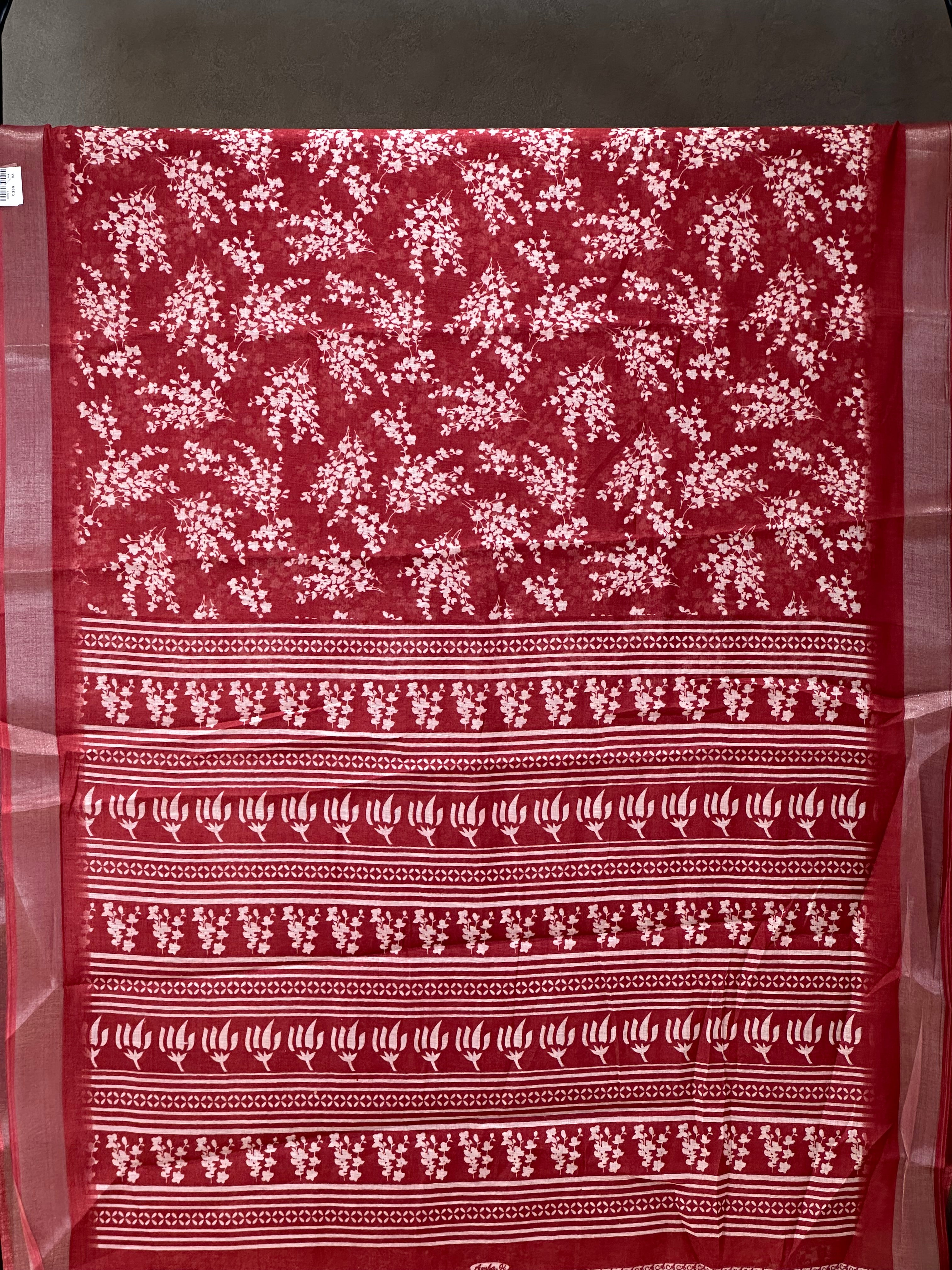 SEMI LINEN SAREE - 6224