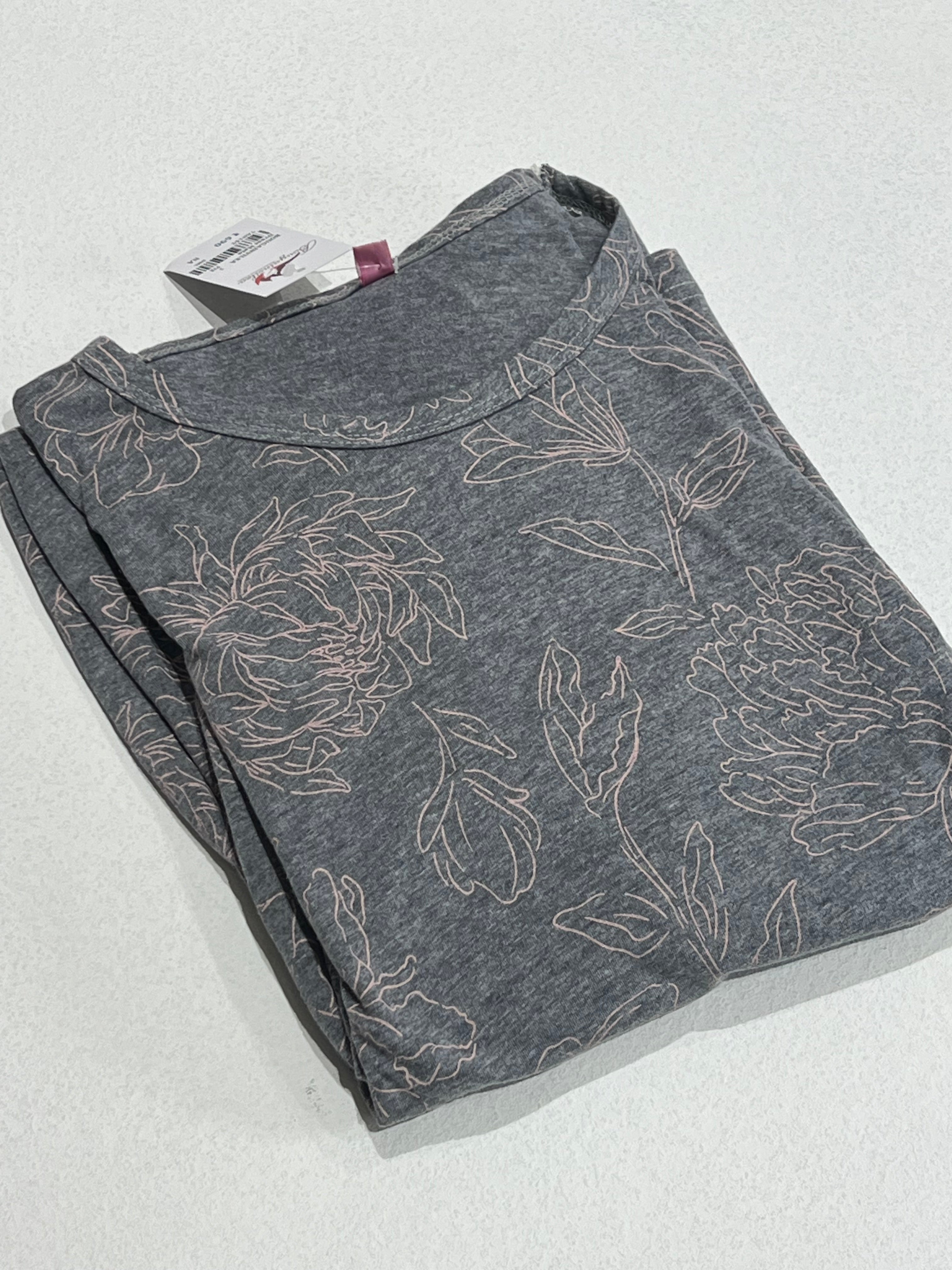 ZIPLESS FEEDING GOWN - SHADOW GREY