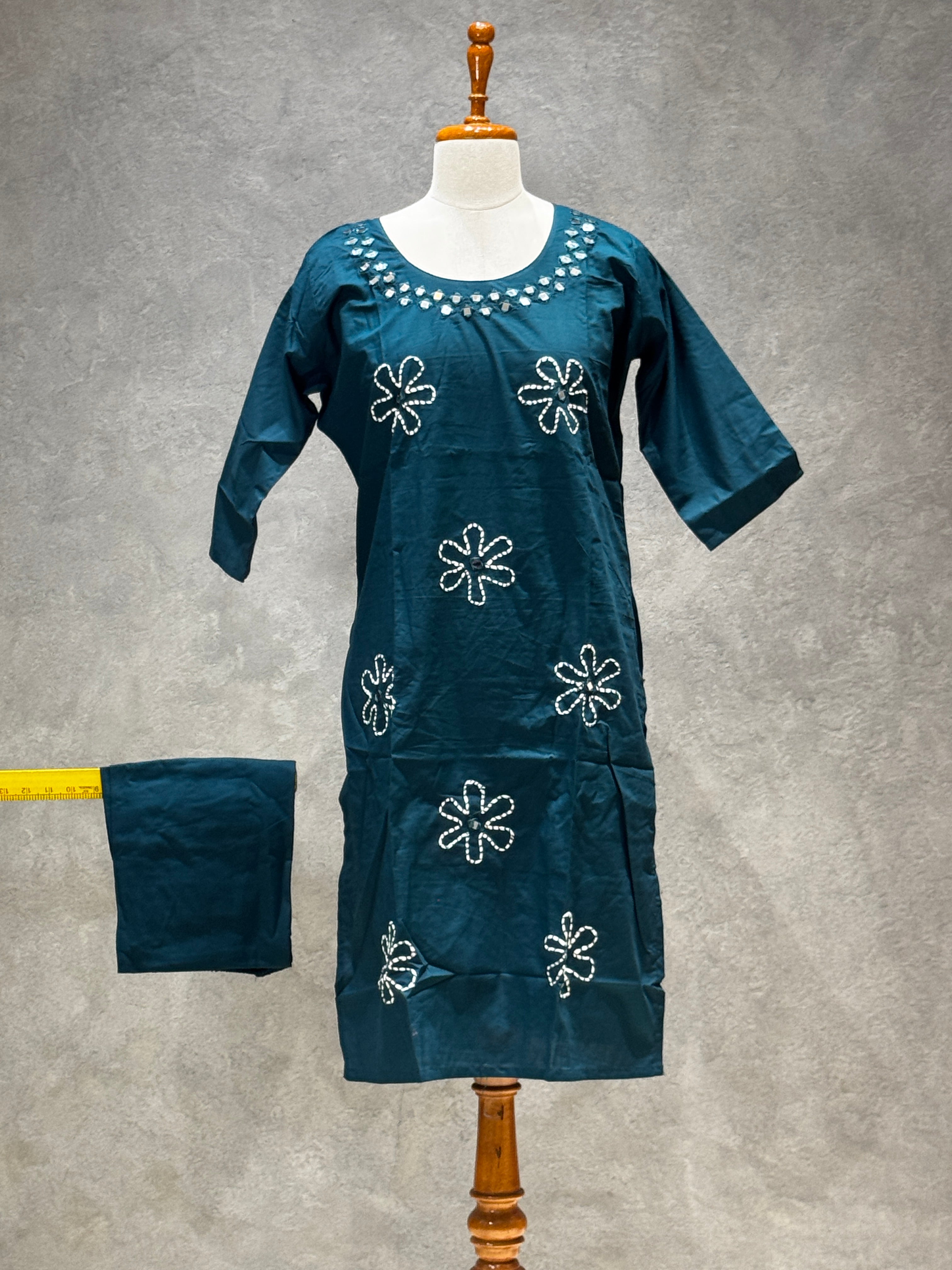 SALWAR SET GREEN