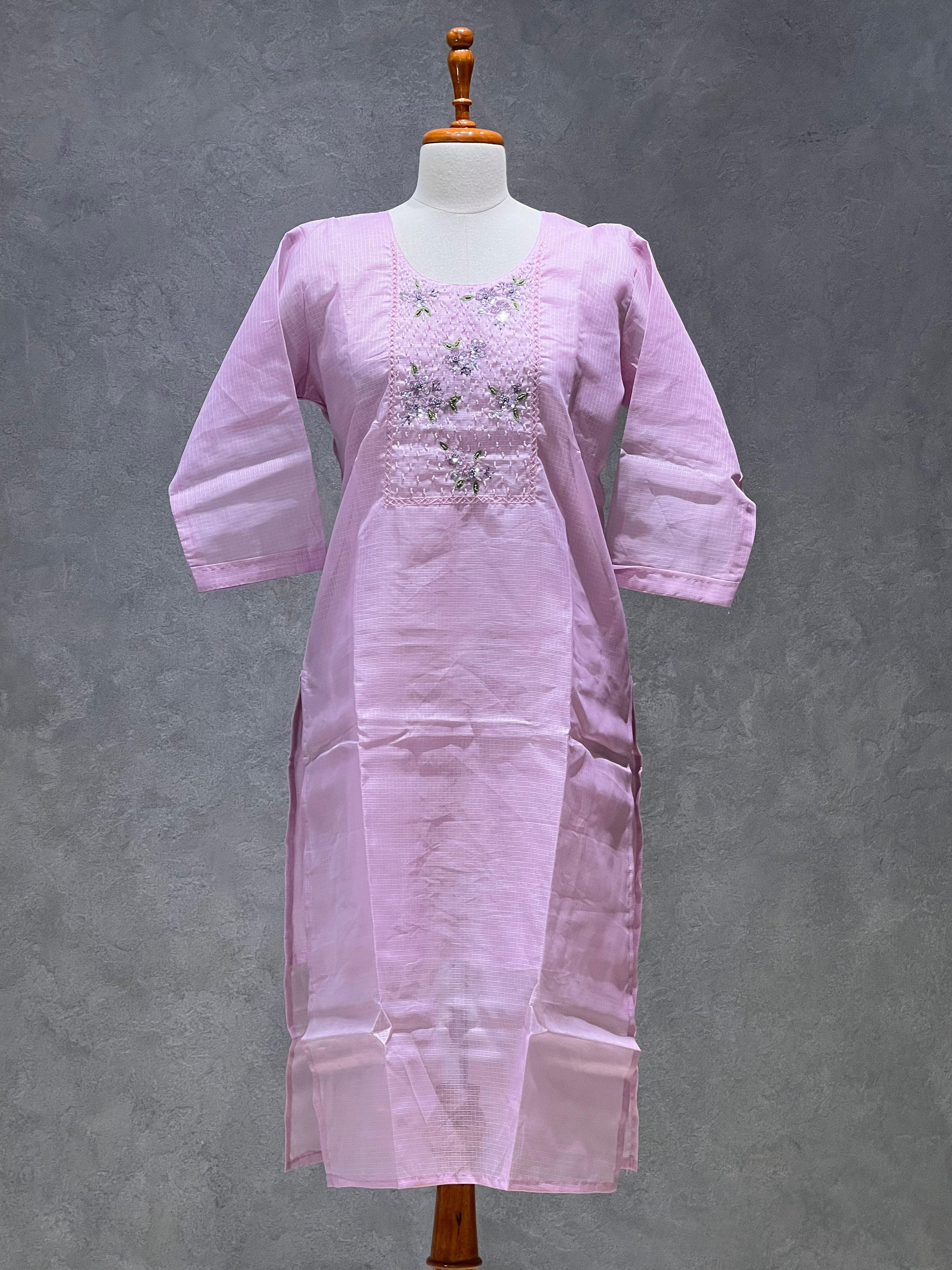 KOTA SALWAR SET - PASTEL LAVENDER -1.11