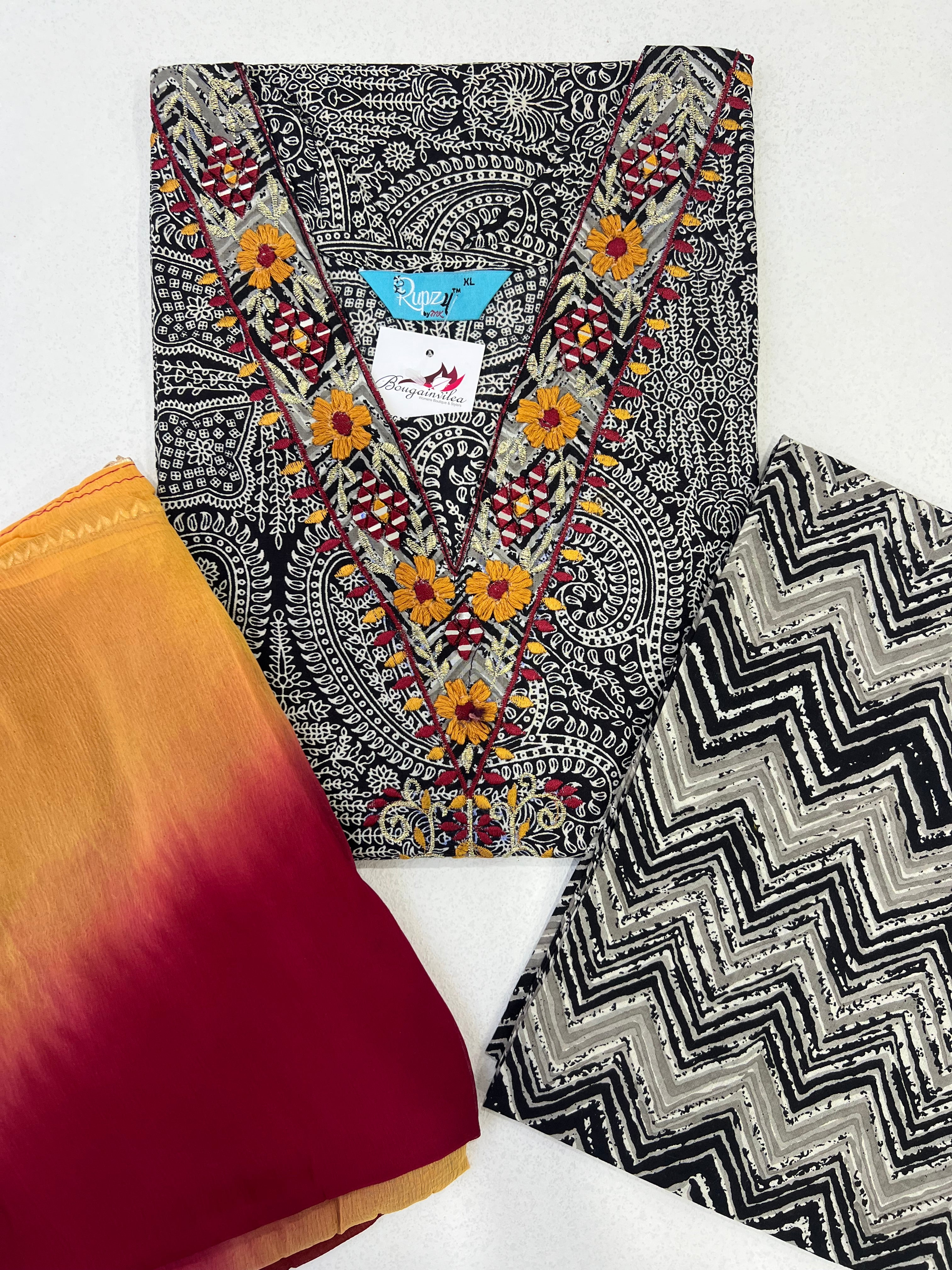 COTTON EMBROIDERY SET - 1.2