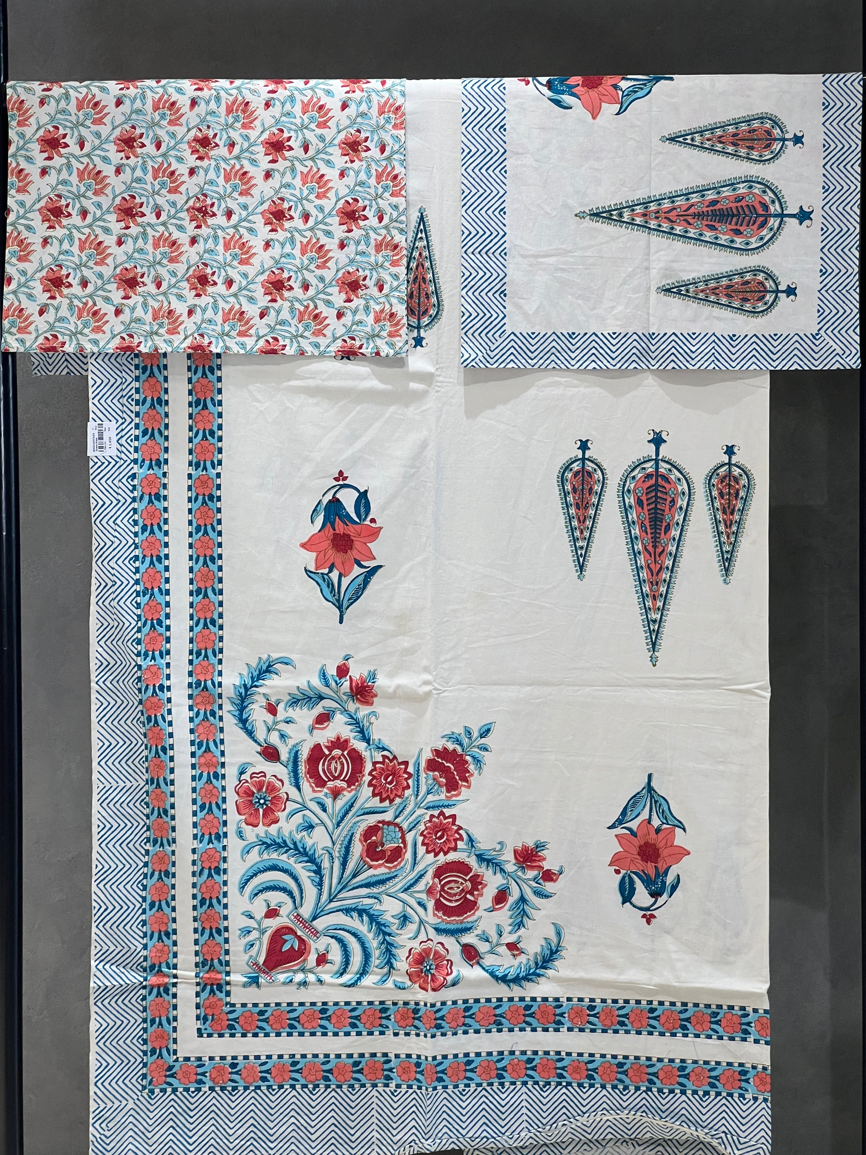 JAIPUR HAND BLOCK PRINTED BEDSPREADS-0.45