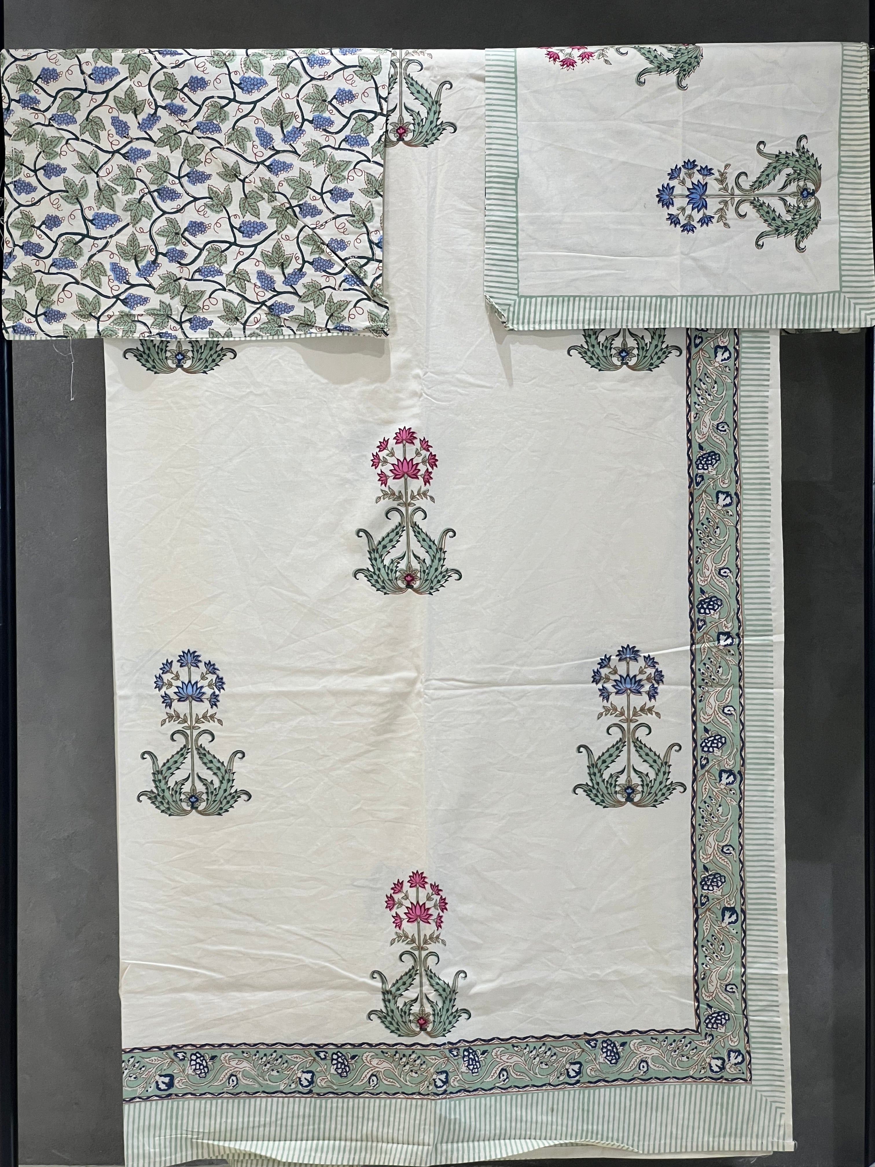 JAIPUR HAND BLOCK PRINTED BEDSPREADS-0.39