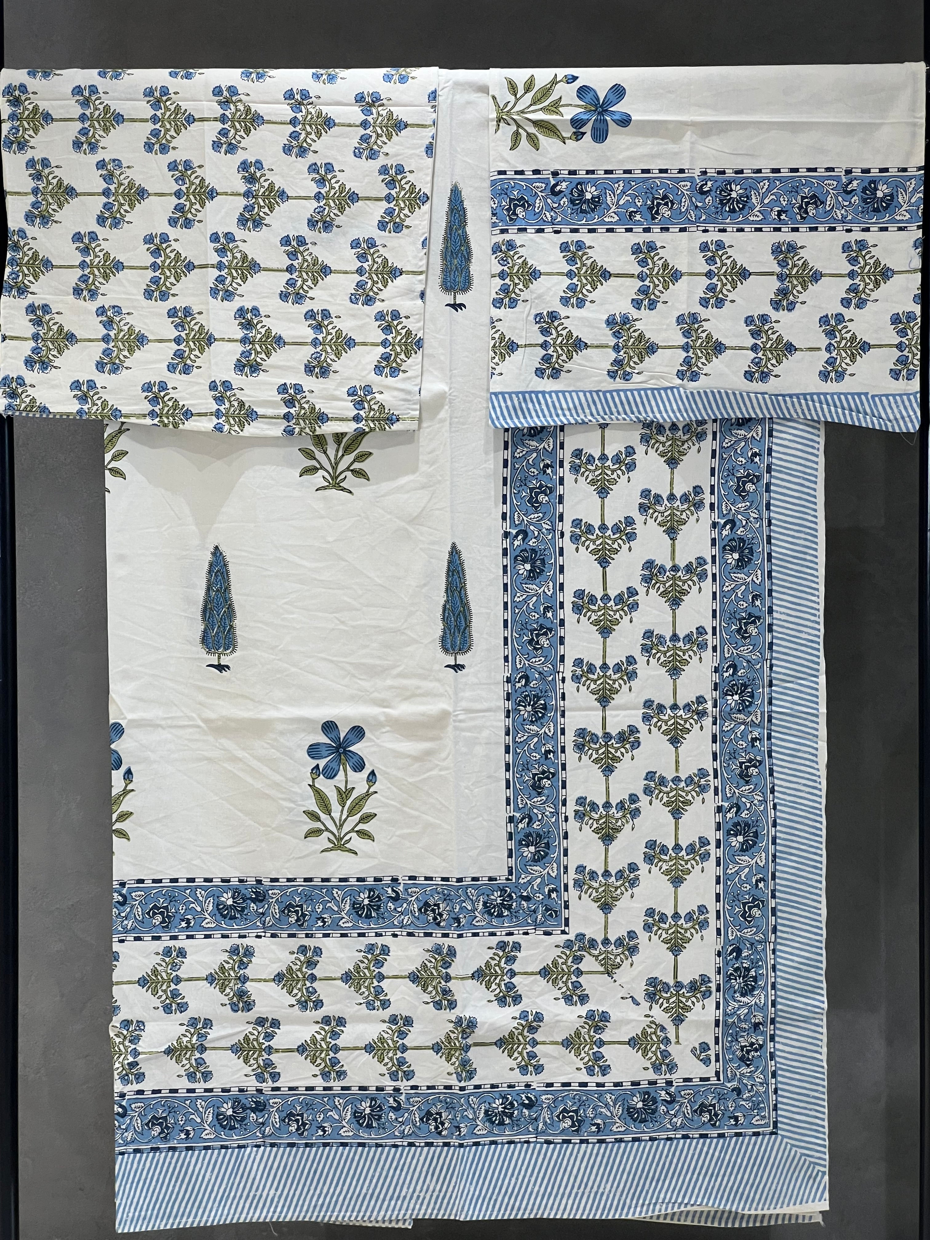 JAIPUR HAND BLOCK PRINTED BEDSPREADS-0.35