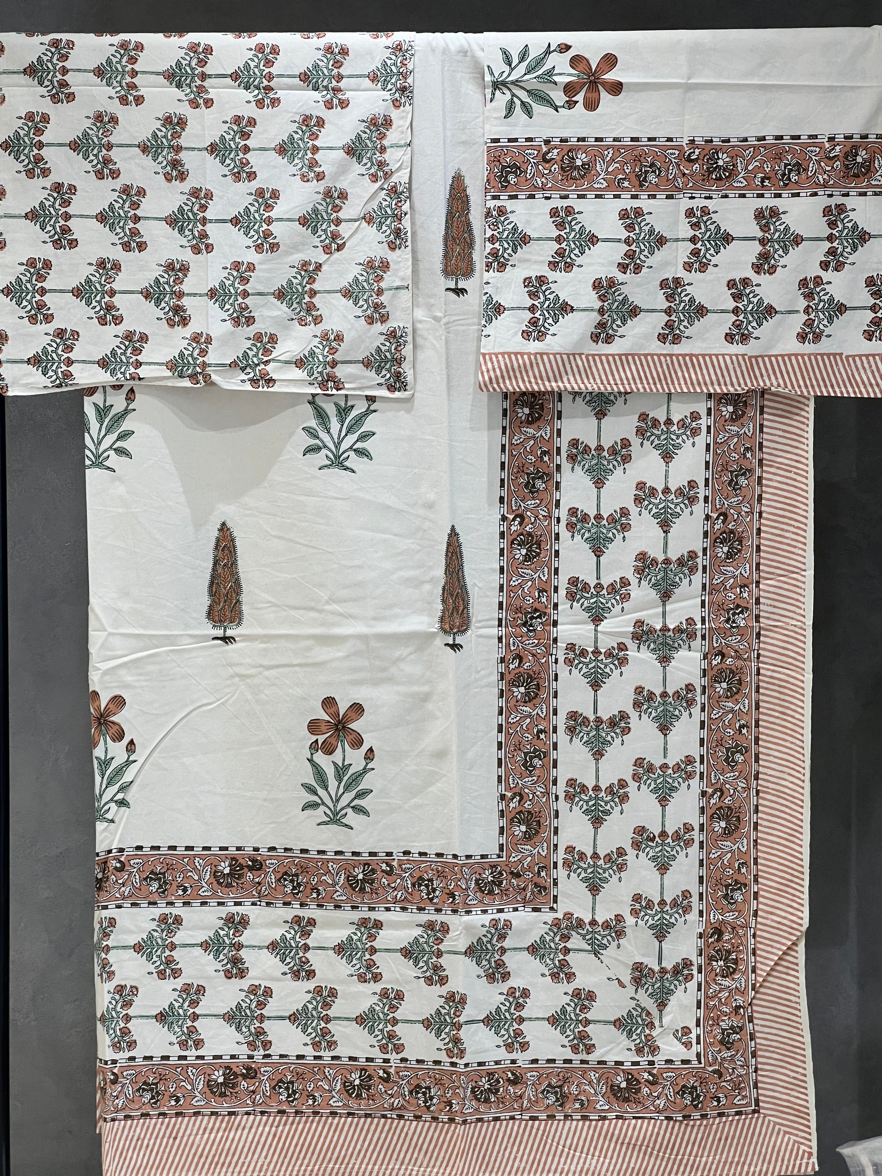 JAIPUR HAND BLOCK PRINTED BEDSPREADS-0.33