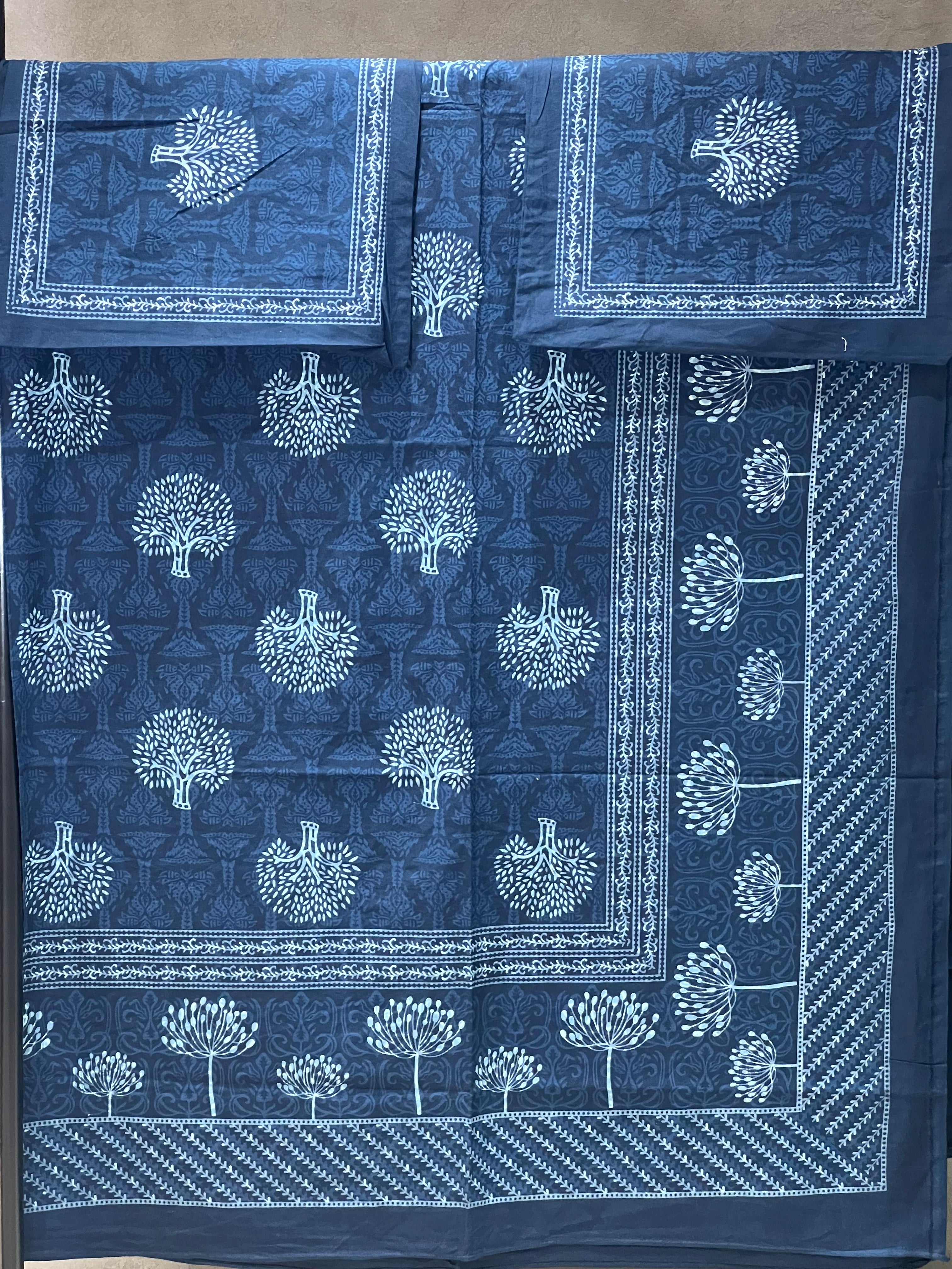 JAIPUR HAND BLOCK PRINTED BEDSPREADS-0.25