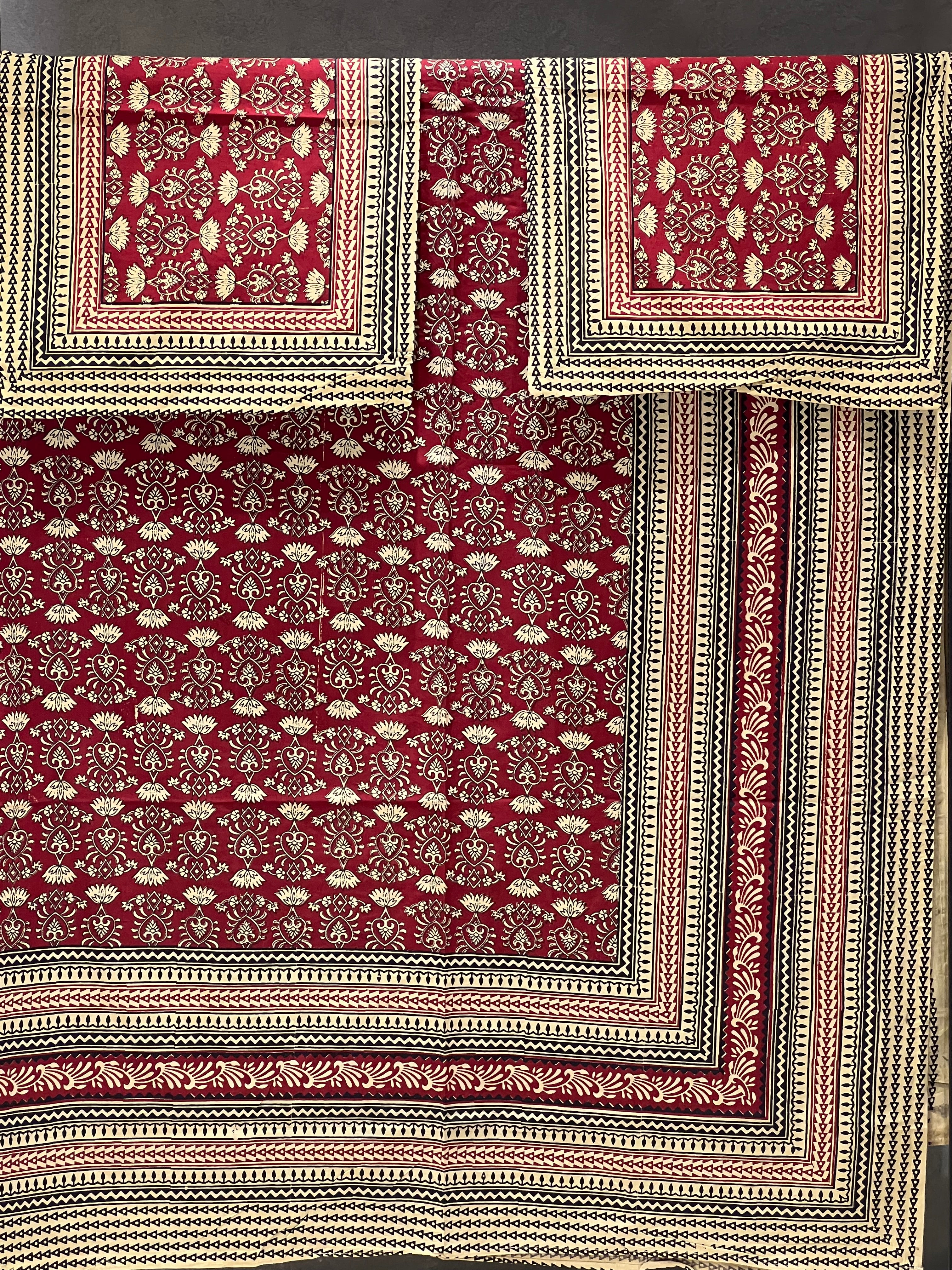 JAIPUR KALAMKARI PRINTED BEDSPREADS-1.19