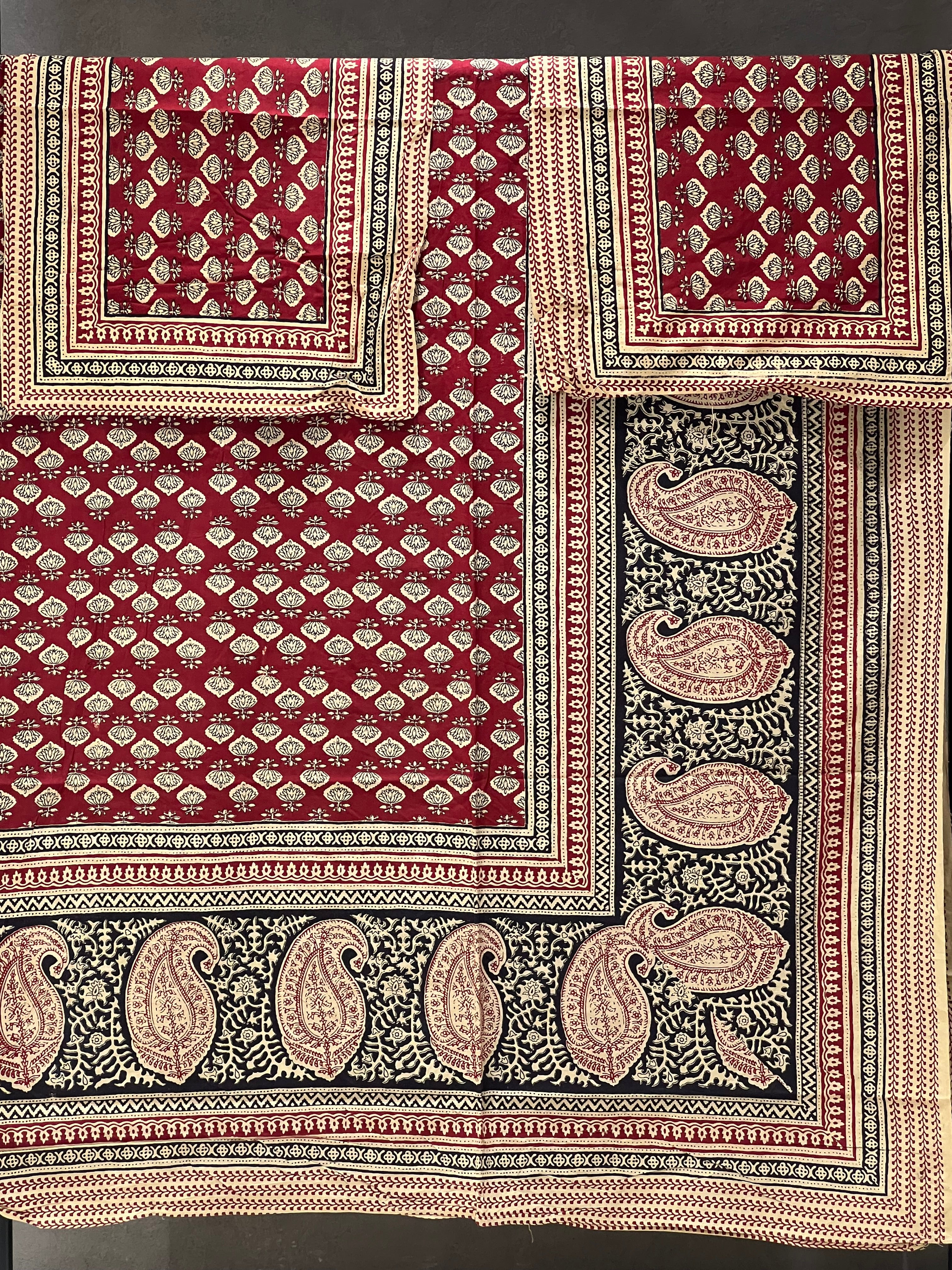 JAIPUR KALAMKARI PRINTED BEDSPREADS-1.14