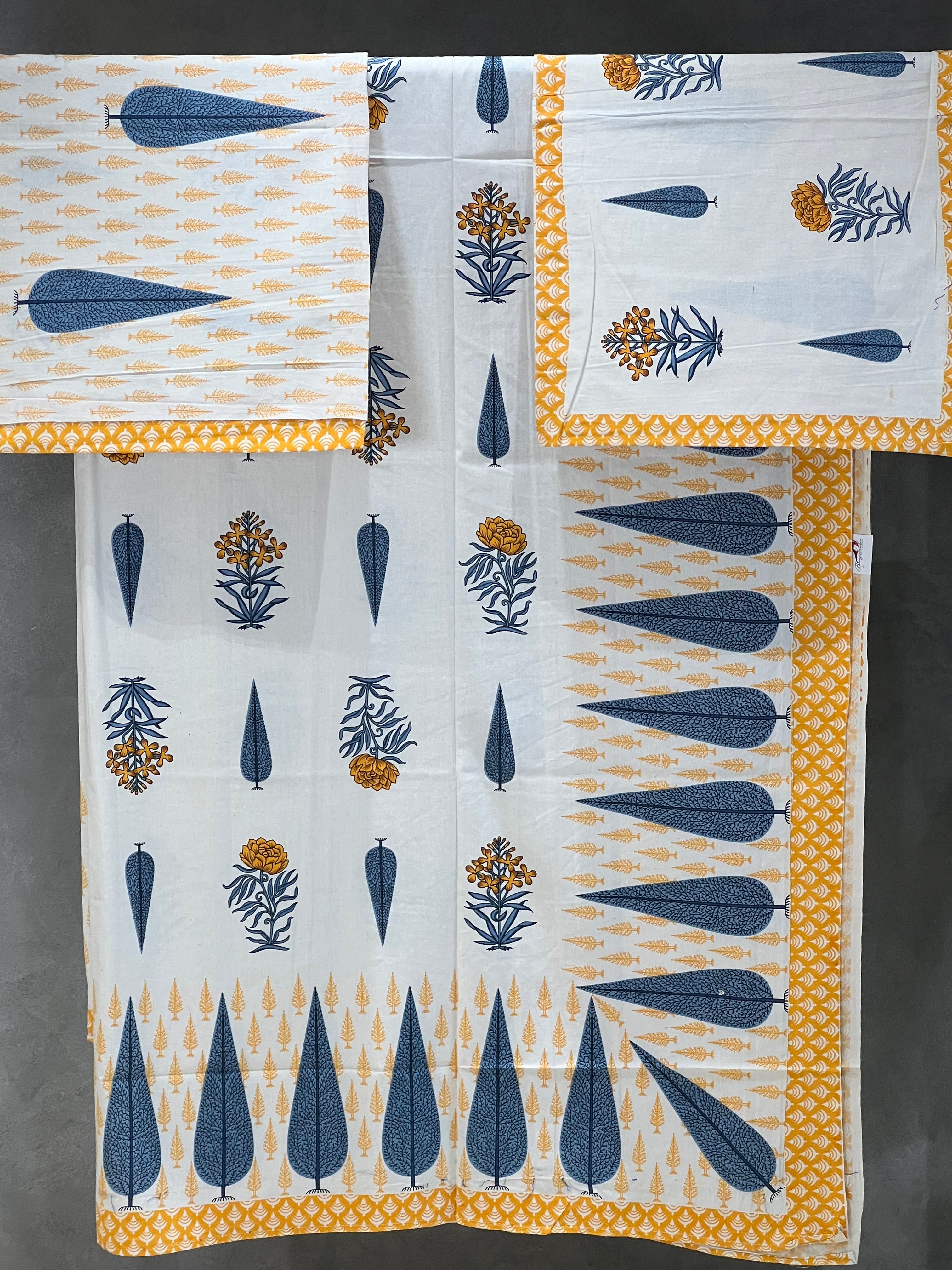 JAIPUR HAND BLOCK PRINTED BEDSPREADS-0.7