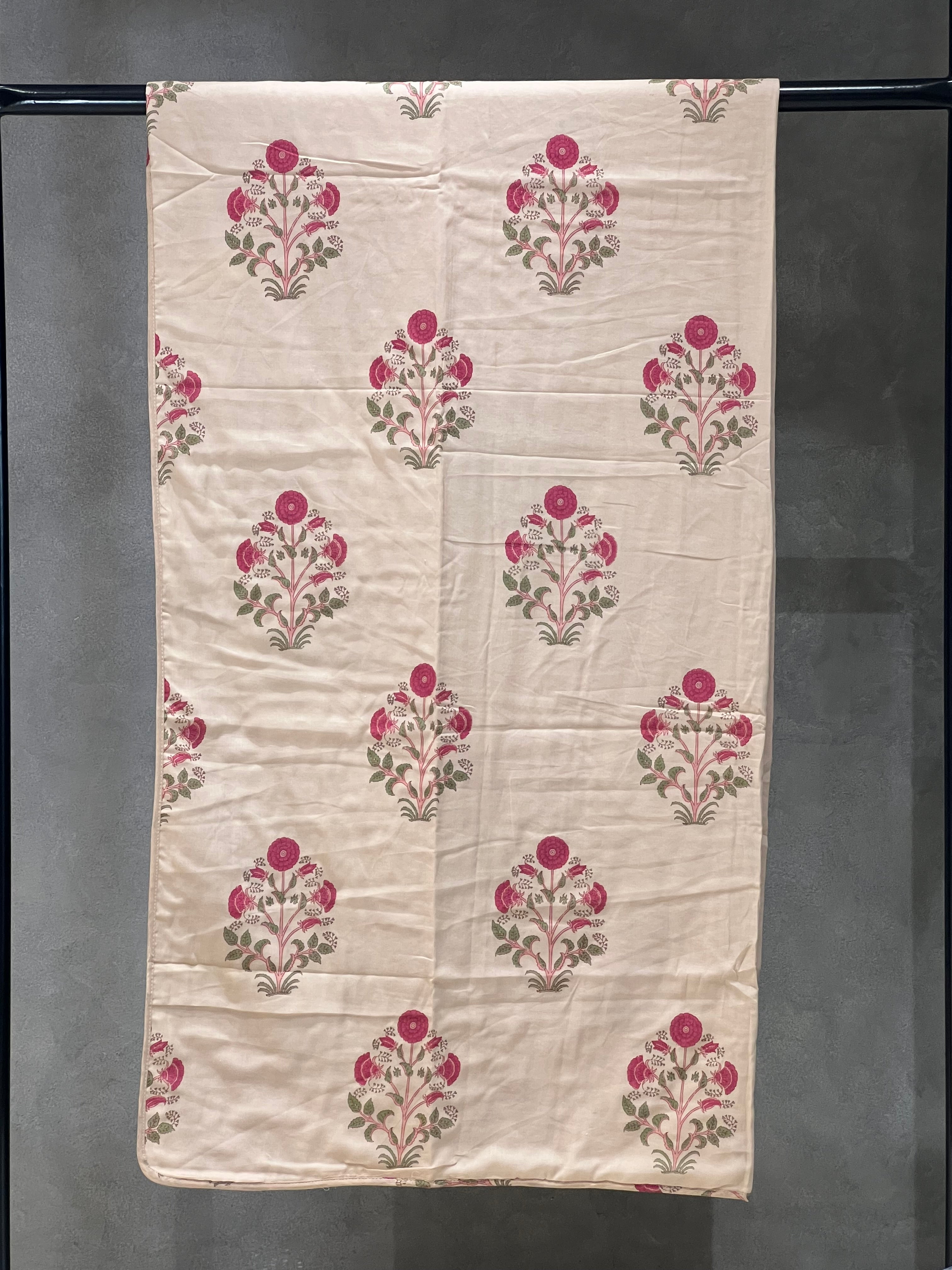 TRADITIONAL BLOCK PRINTED DOHAR