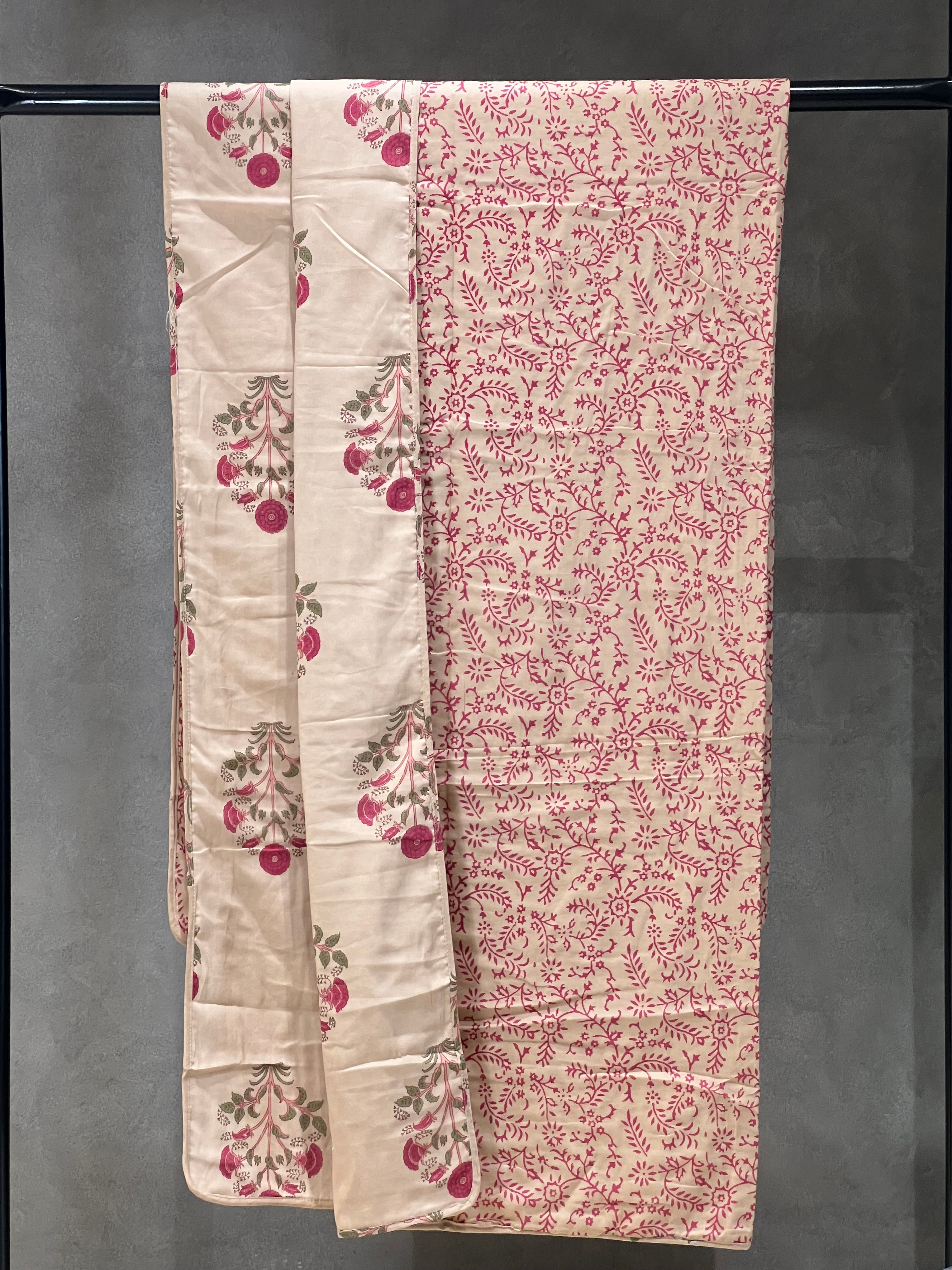 TRADITIONAL BLOCK PRINTED DOHAR