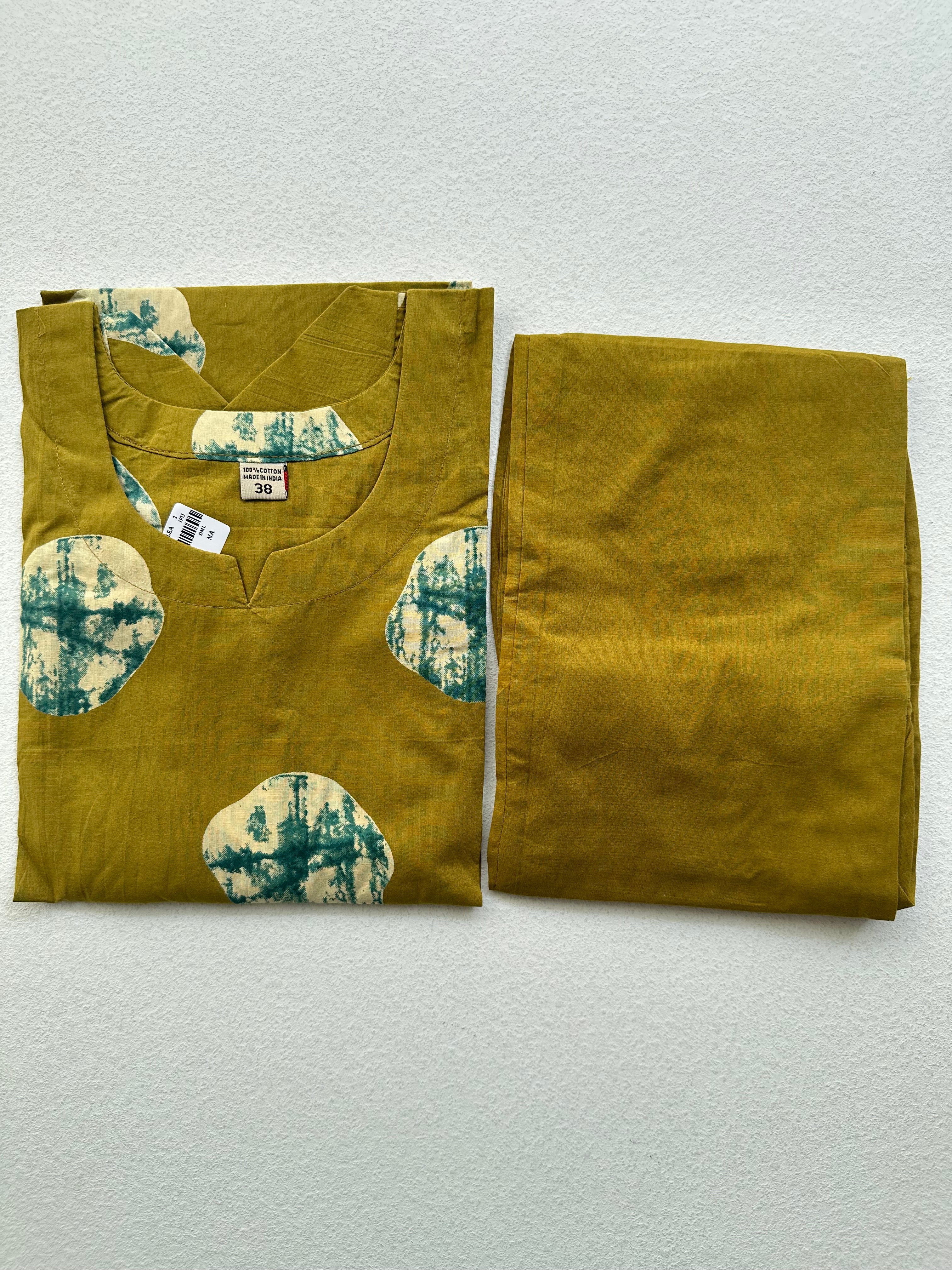 COTTON KURTHA SET 1.10