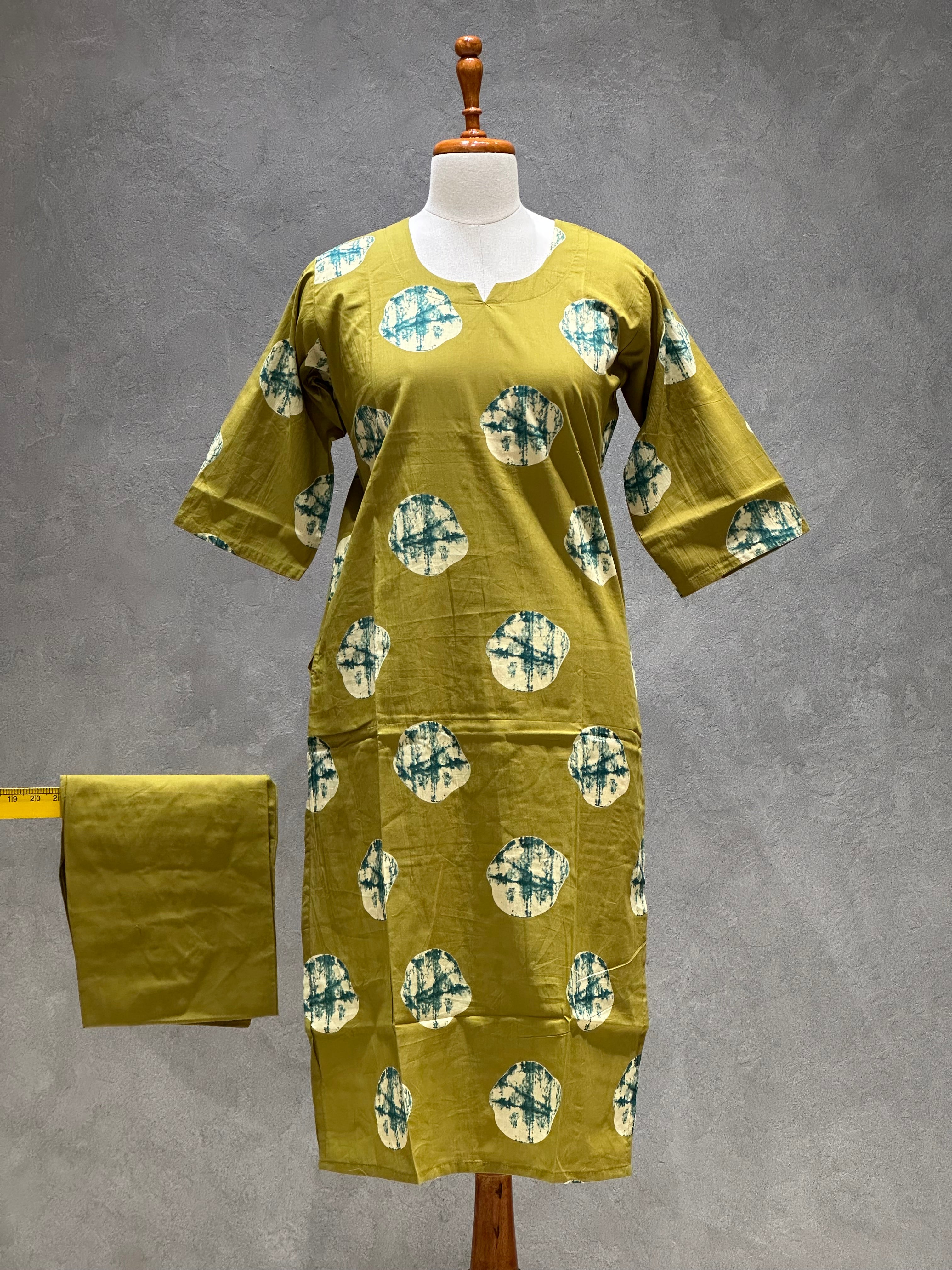 COTTON KURTHA SET 1.10