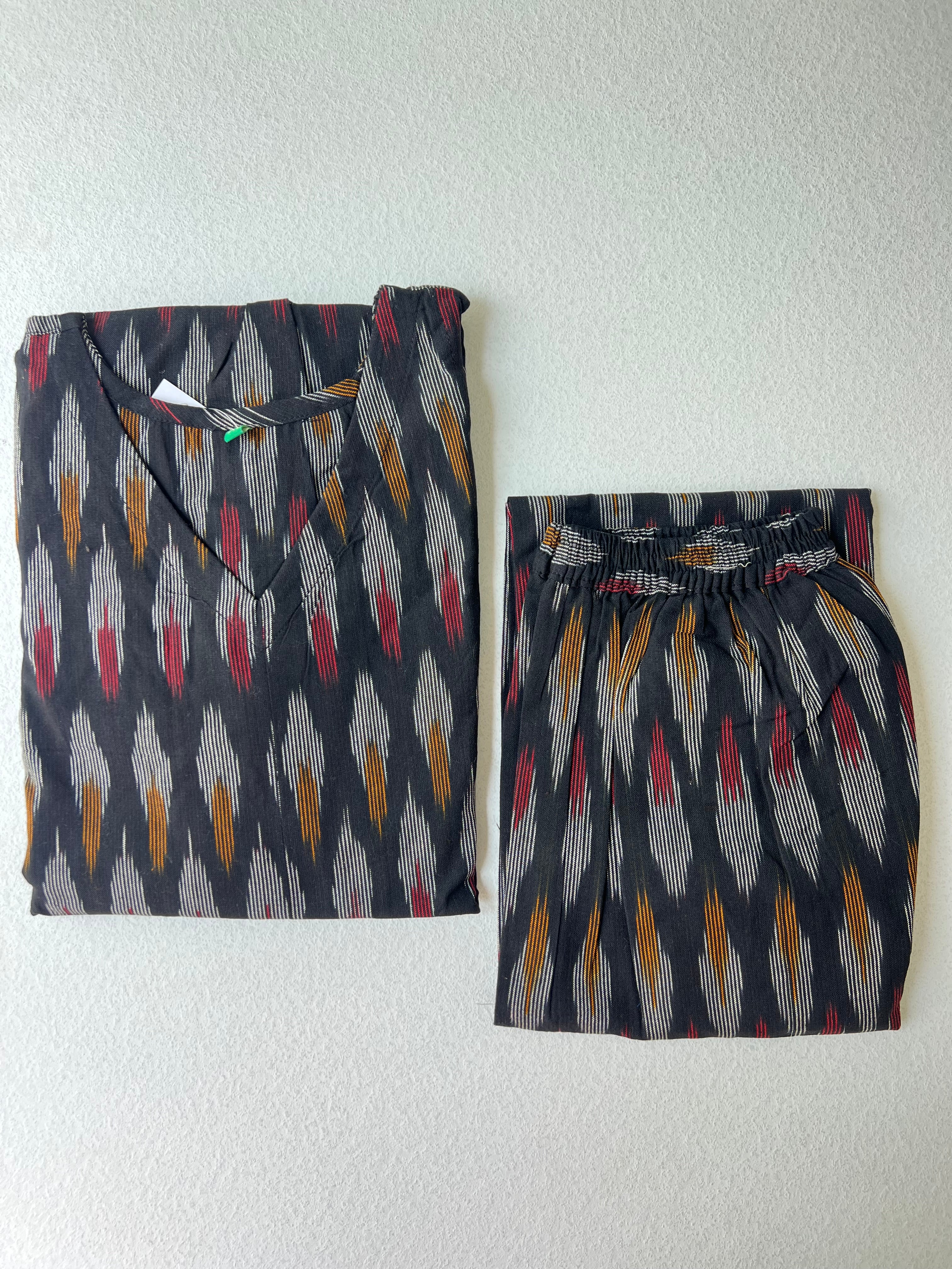 IKKAT KURTI SETS - ZARI
