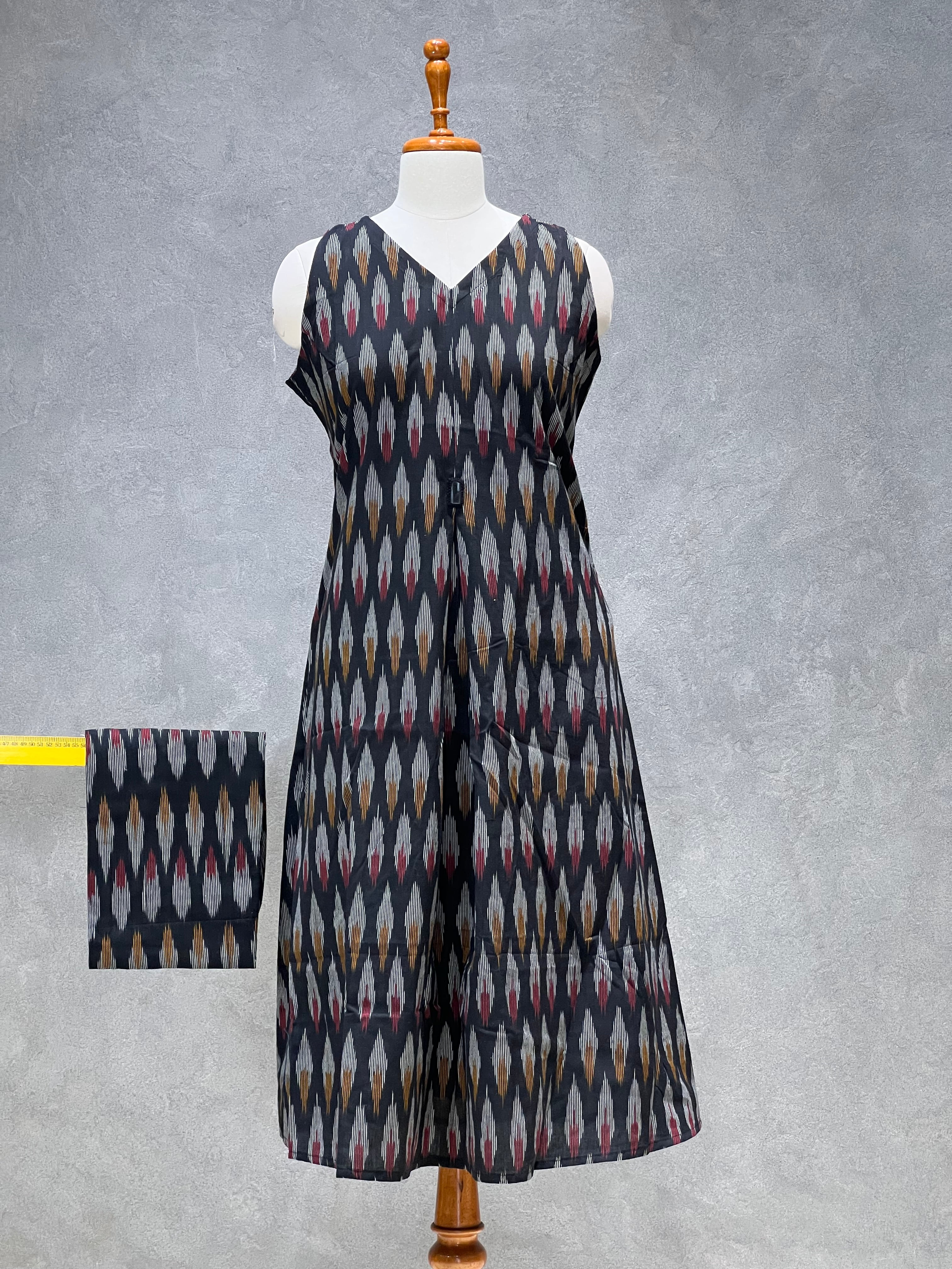 IKKAT KURTI SETS - ZARI